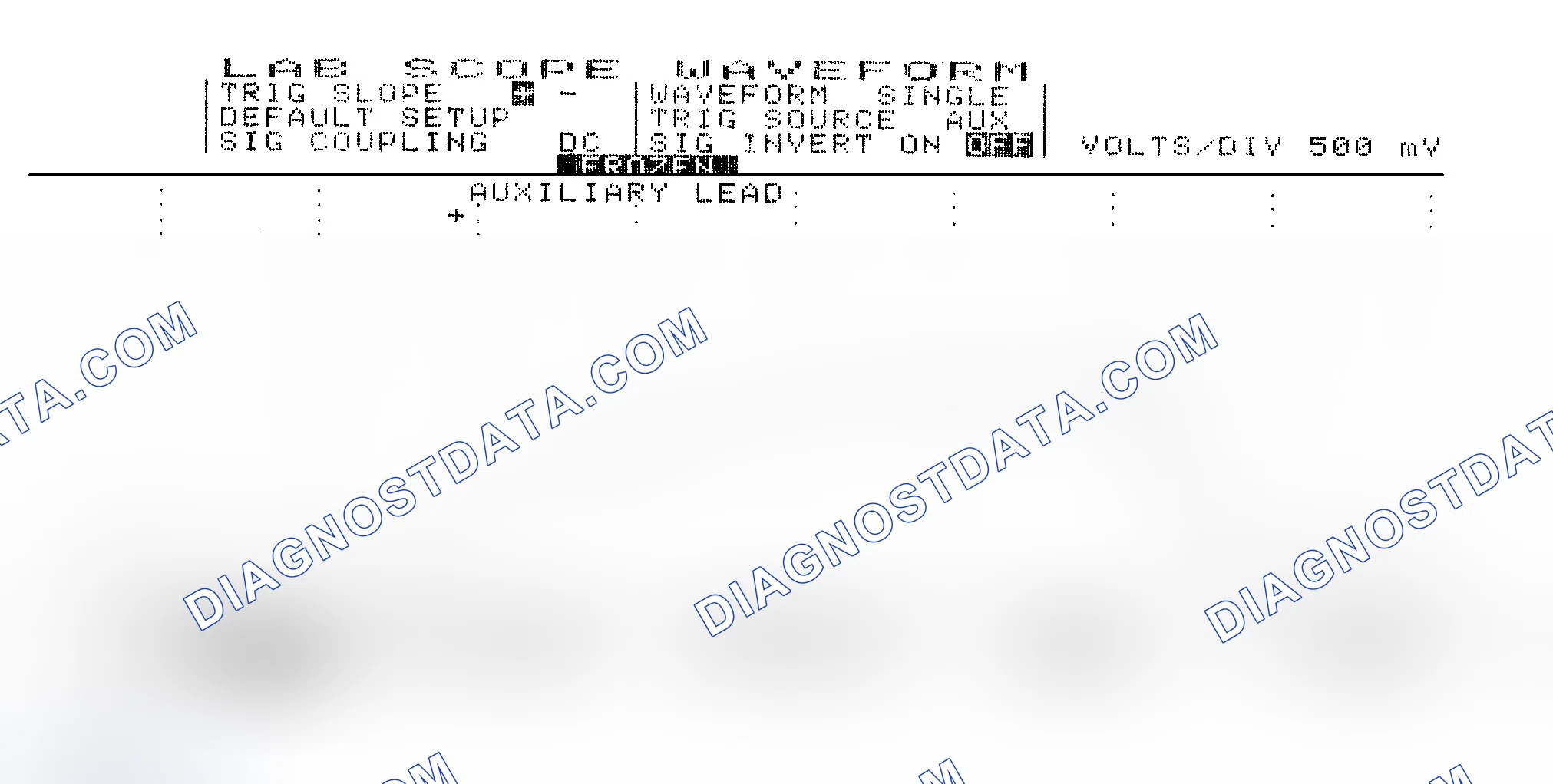 Scheme 14: Single Injector w/Excessive Current Flow - Current Pattern