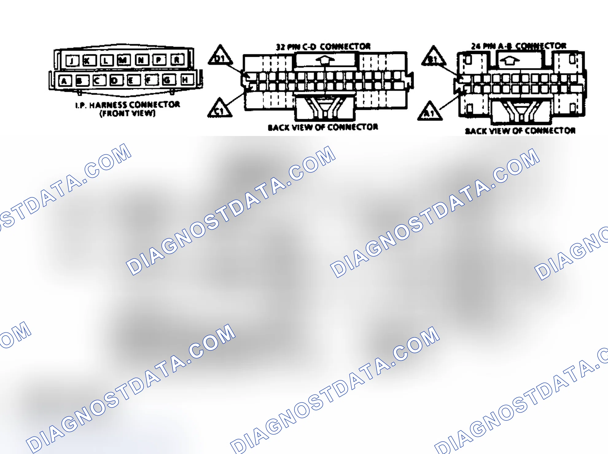 Scheme 447: Schematic A1, No "Service Engine Soon" Light (5.7L)