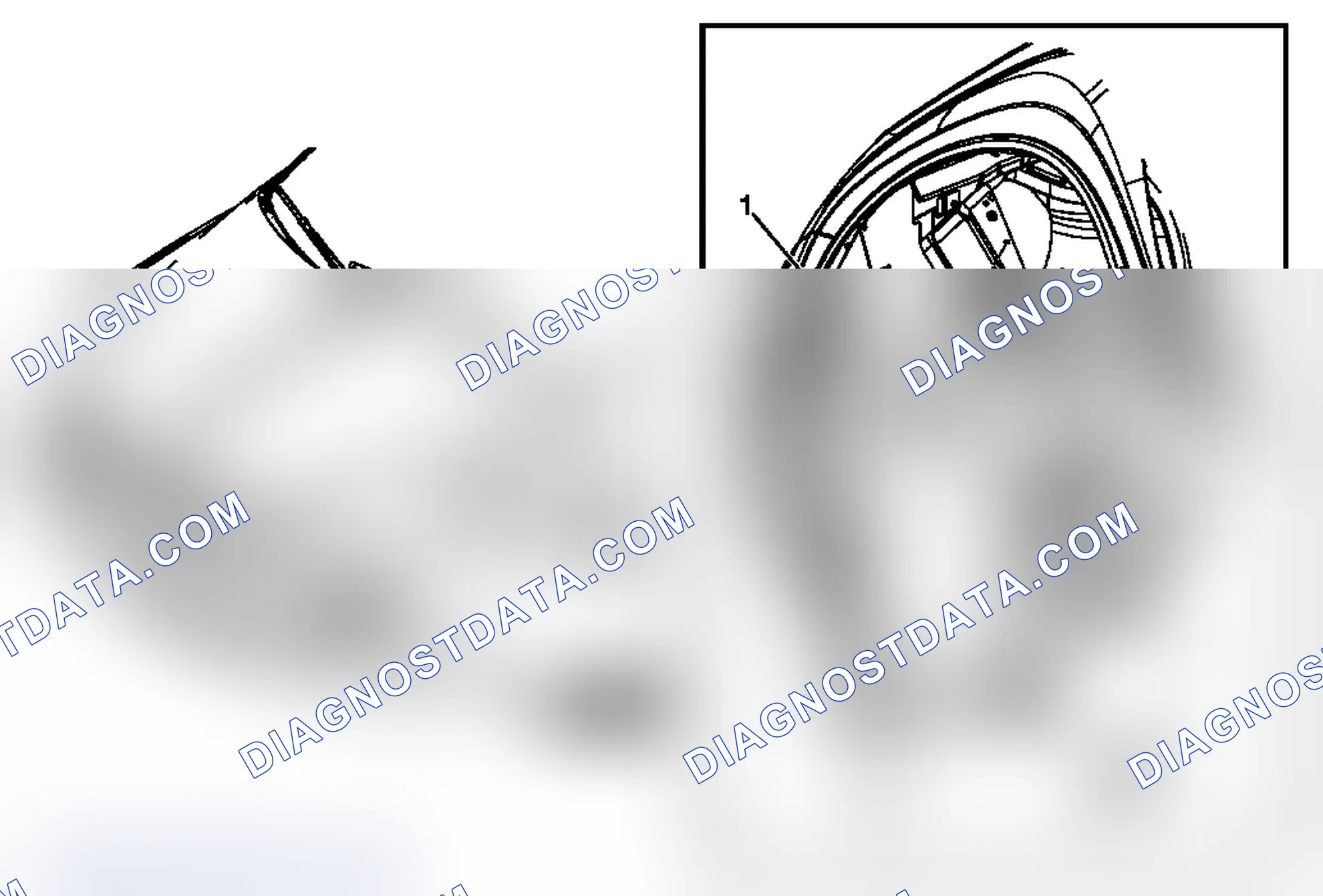 Scheme 4: Front Wheelhouse Front Liner Replacement (Traverse)
