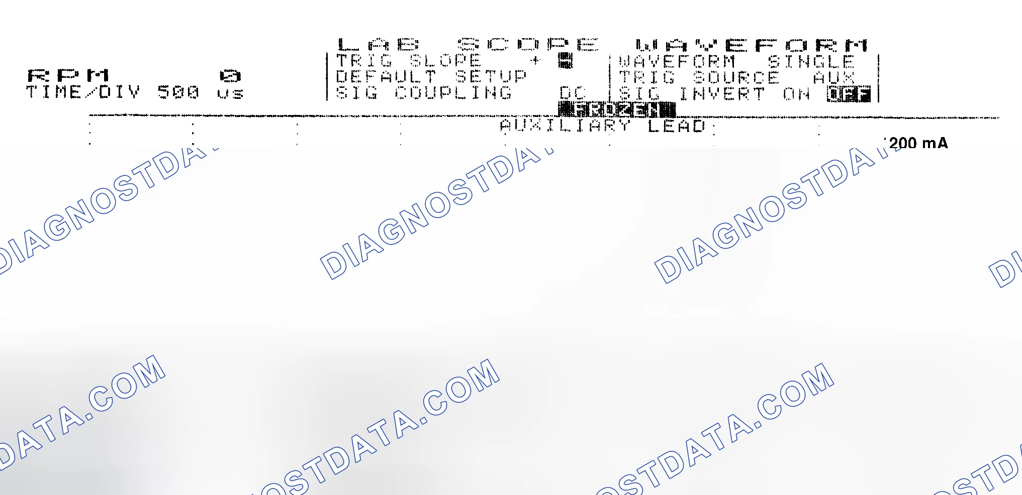 Scheme 17: Single Injector w/Normal Current Flow - Current Pattern