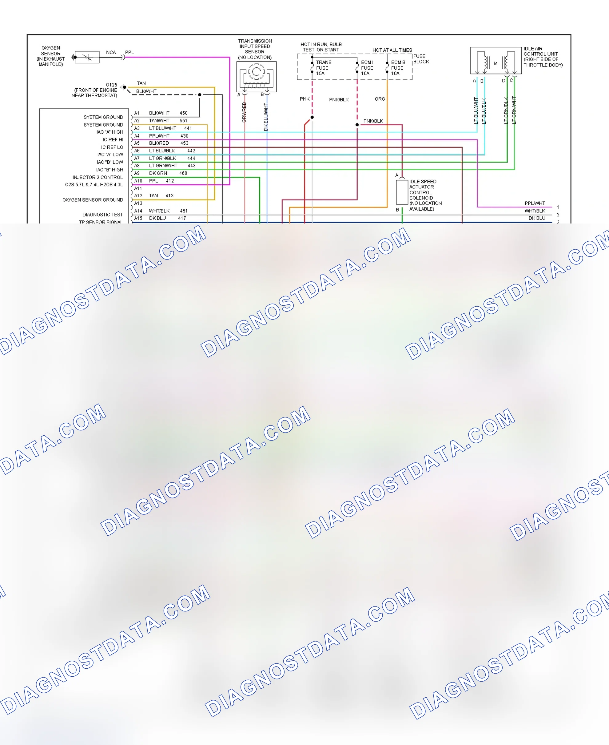 Scheme 41: Wiring Diagram (Van - 4.3L With 4L80-E - 1 Of 3)