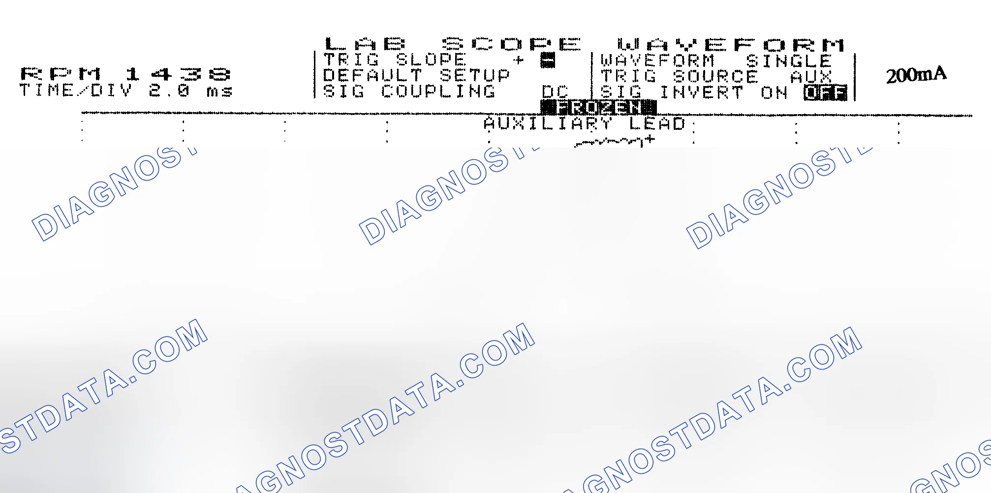 Scheme 15: Single Injector w/Normal Current Flow - Current Pattern