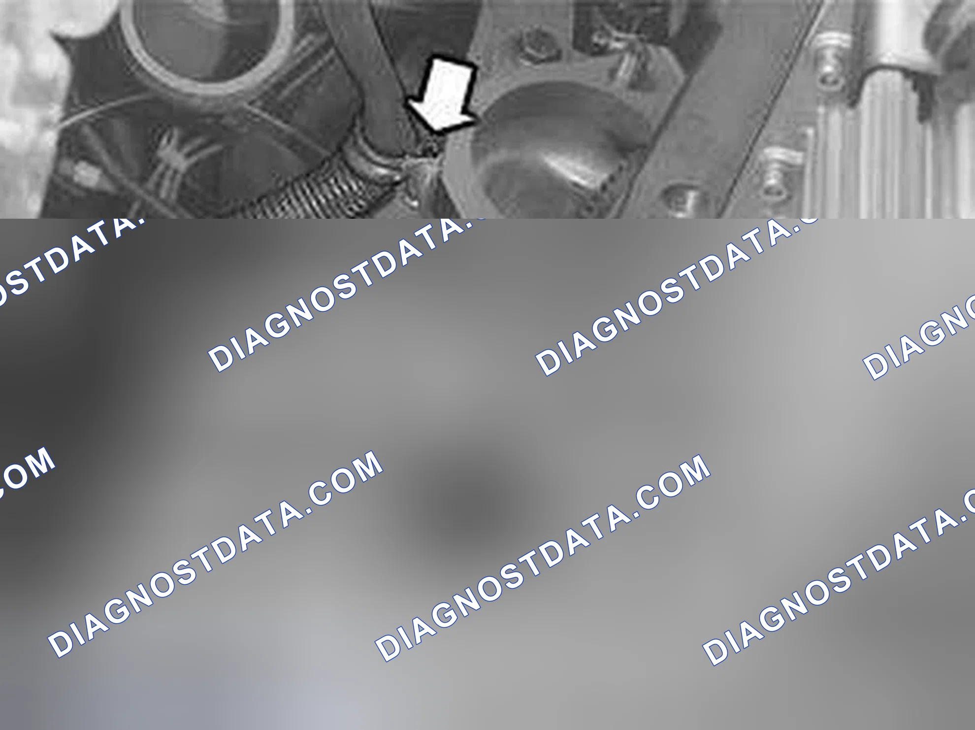 Scheme 2000: Installing the screw and clamp on the gearbox
