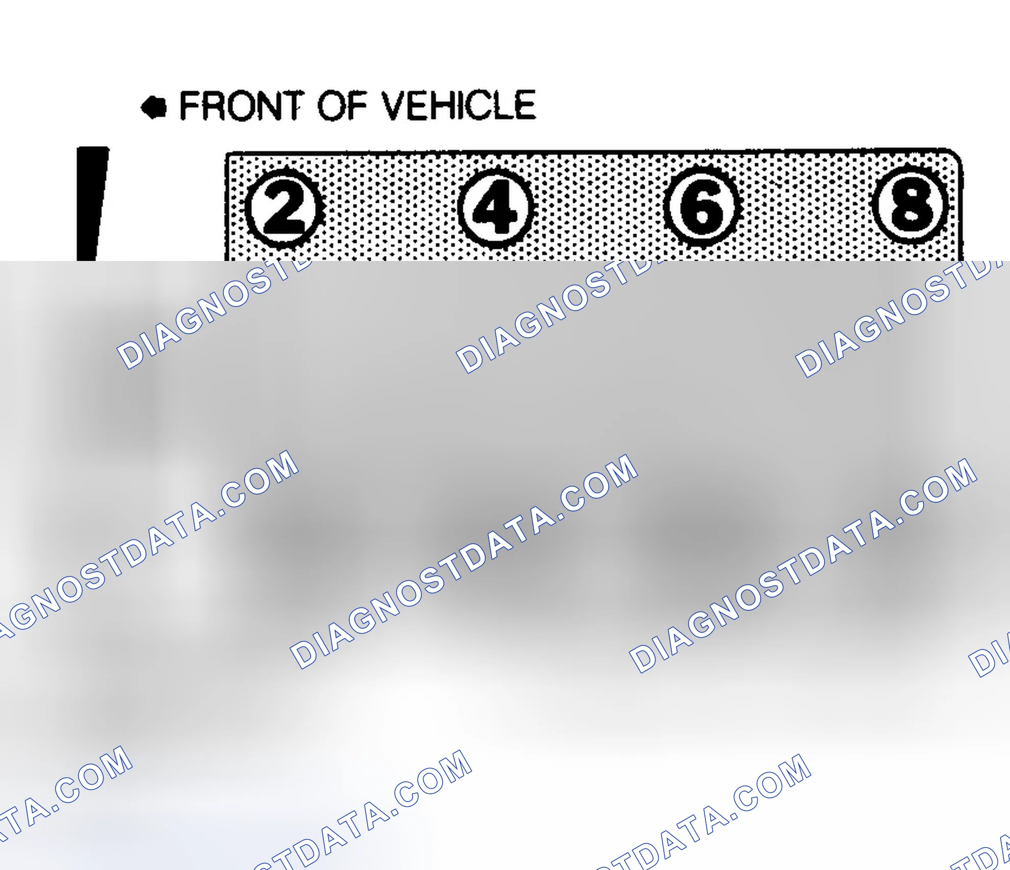 Scheme 7: Firing Order (6.2L & 6.5L Diesel)