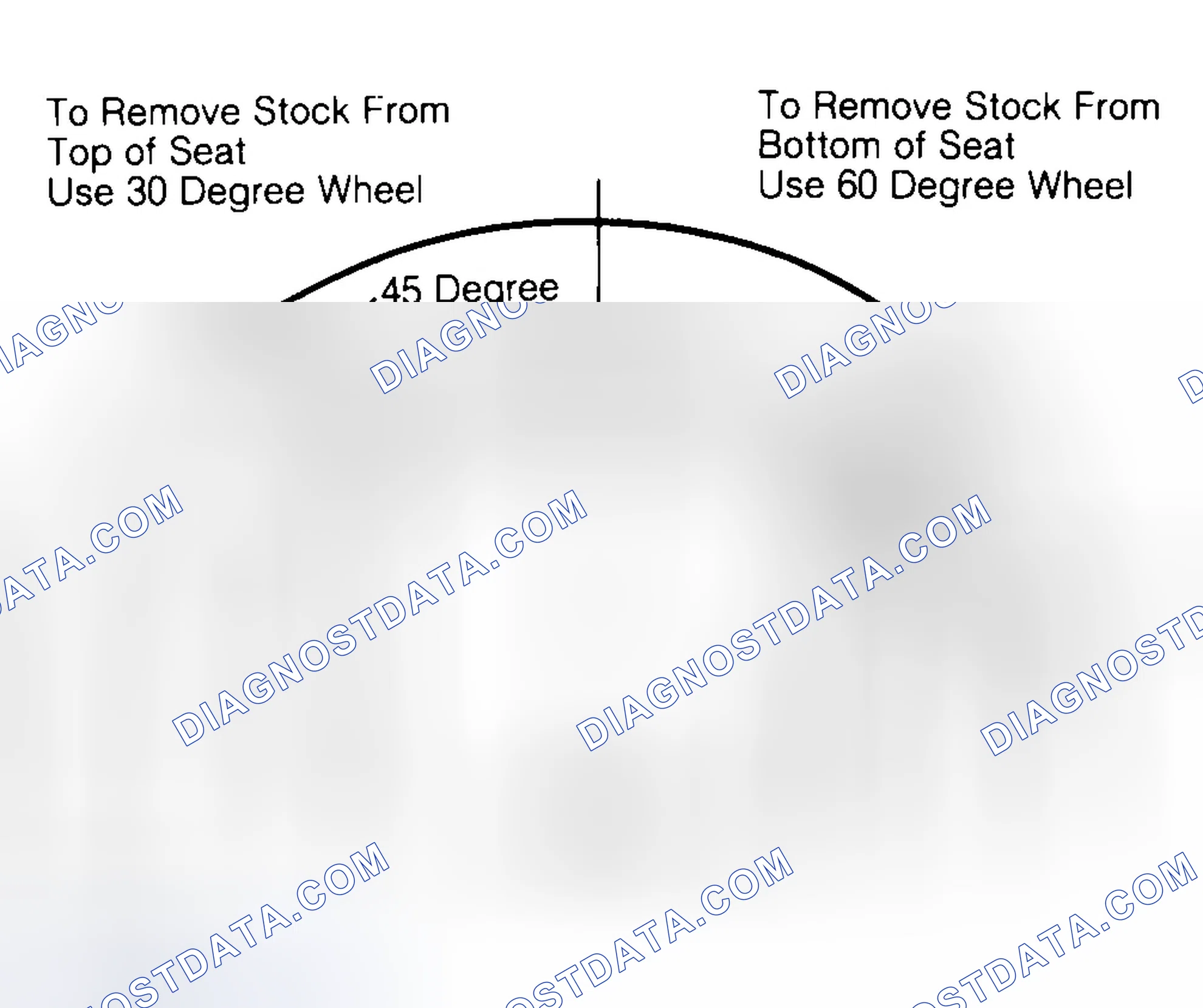 Scheme 19: Adjusting Valve Seat Width