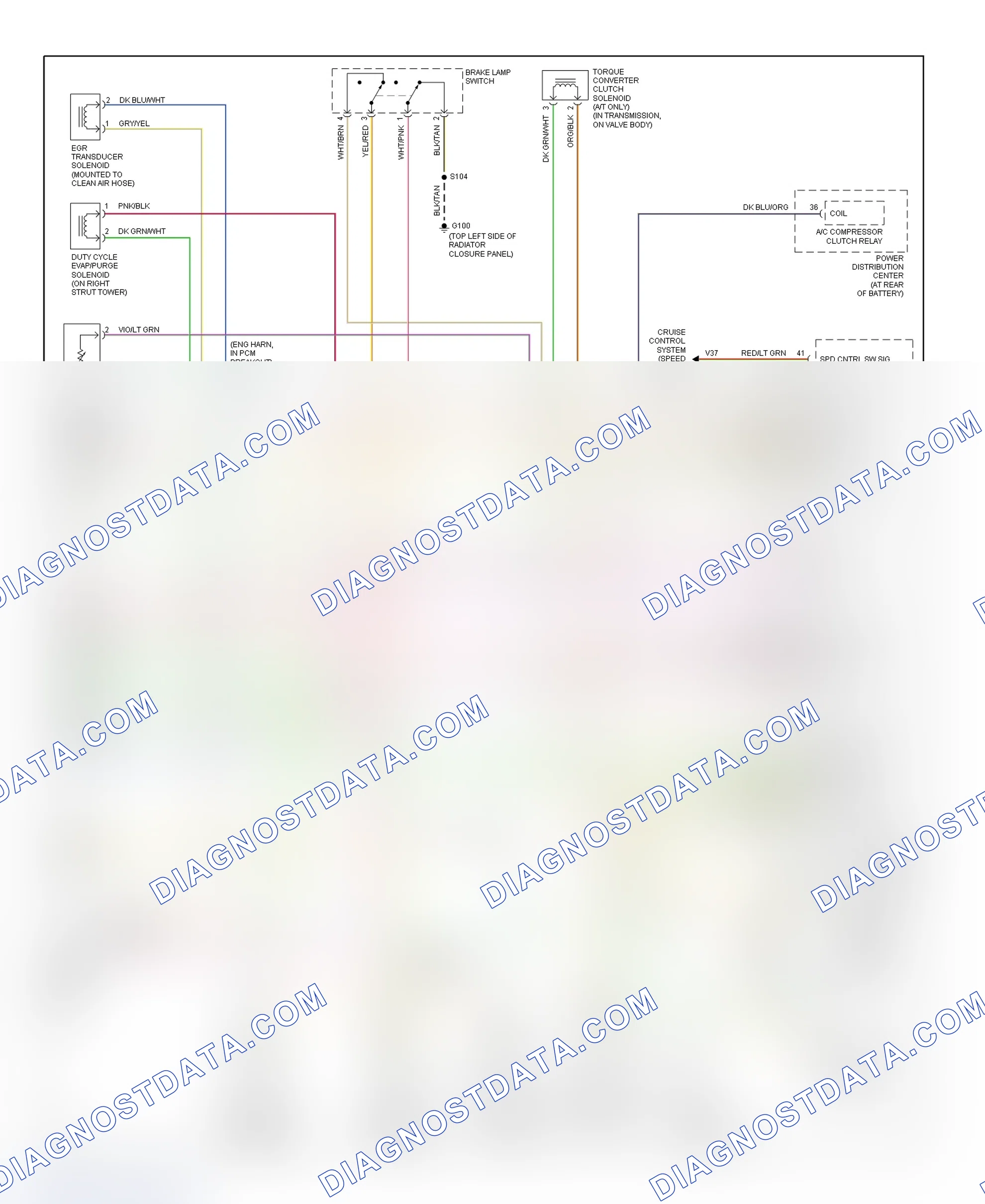 Scheme 42: PCM Wiring Diagram (Neon - 2.0L - 3 Of 3)