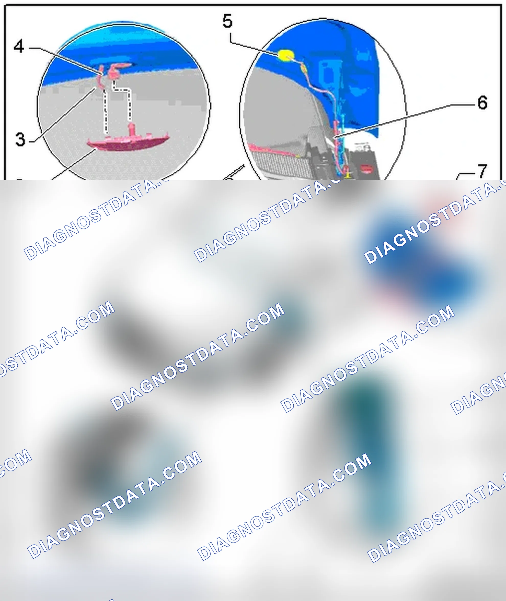 Scheme 15: WASHER FLUID RESERVOIR AND FLUID LINES OVERVIEW