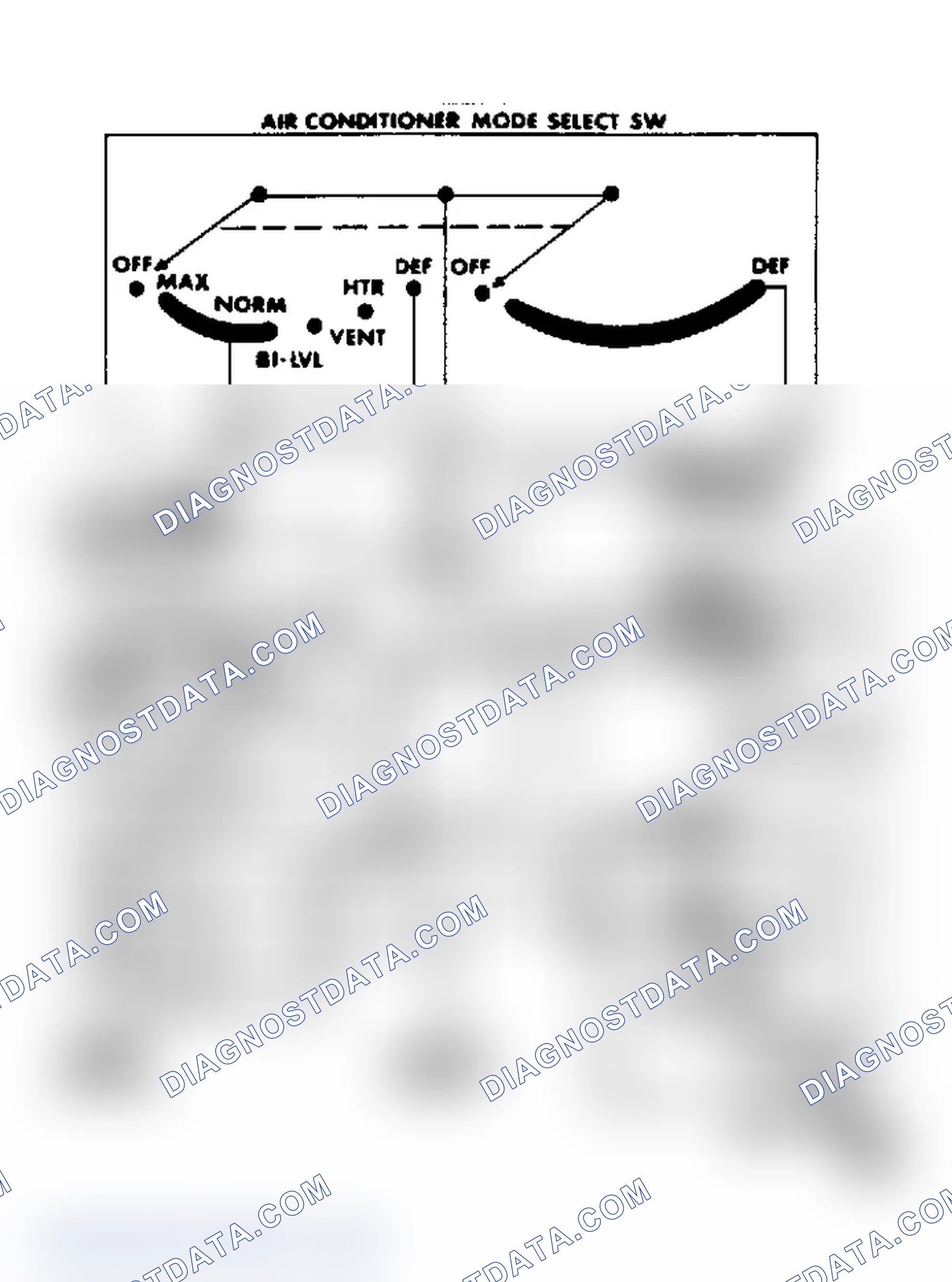 Scheme 15: Manual A/C-Heater Wiring Diagram ("R/V" Series Trucks)
