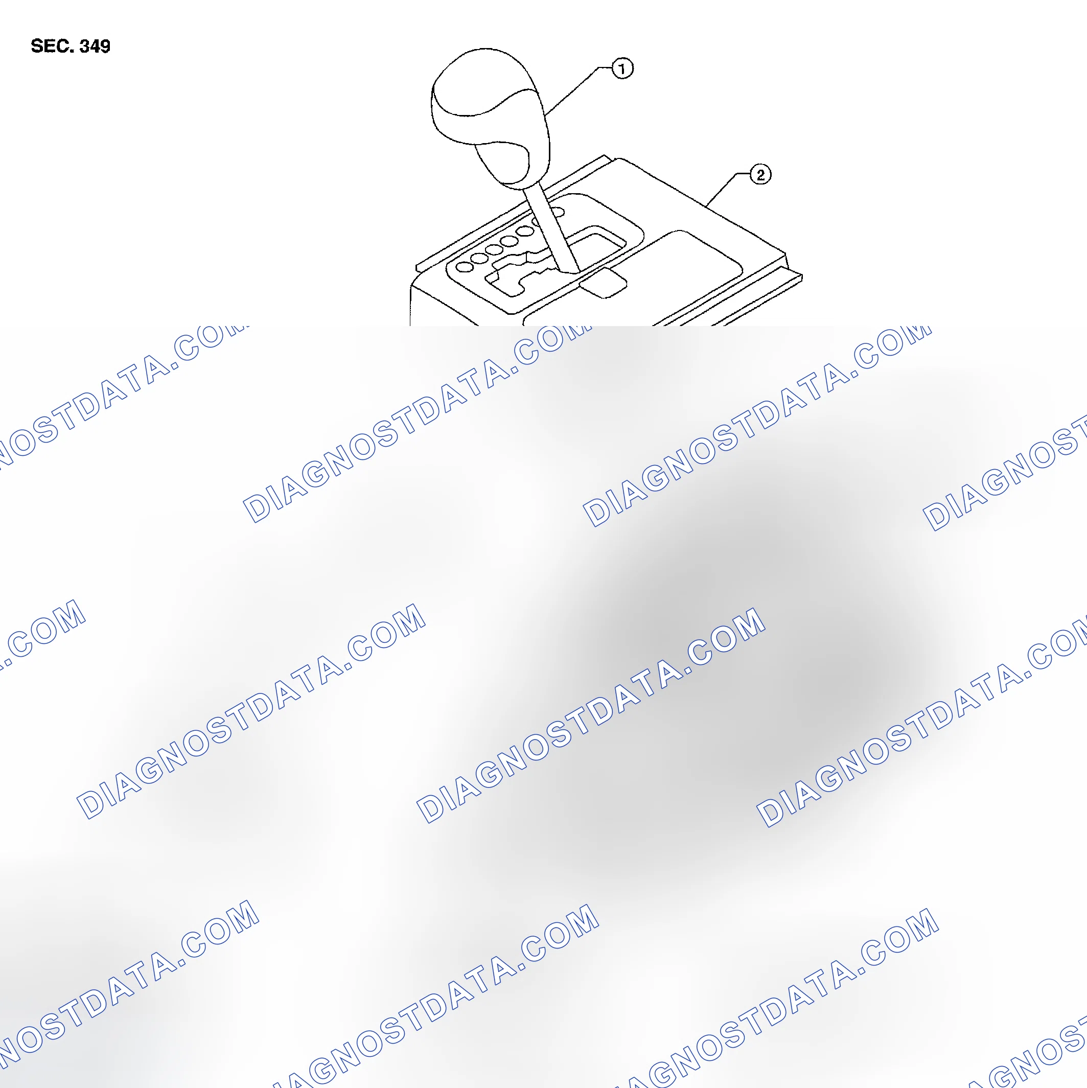 Scheme 285: SHIFT CONTROL SYSTEM