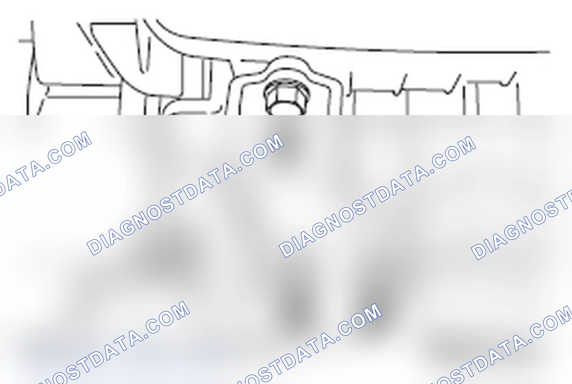 Scheme 691: >> D << INLET MANIFOLD STAY INSTALLATION