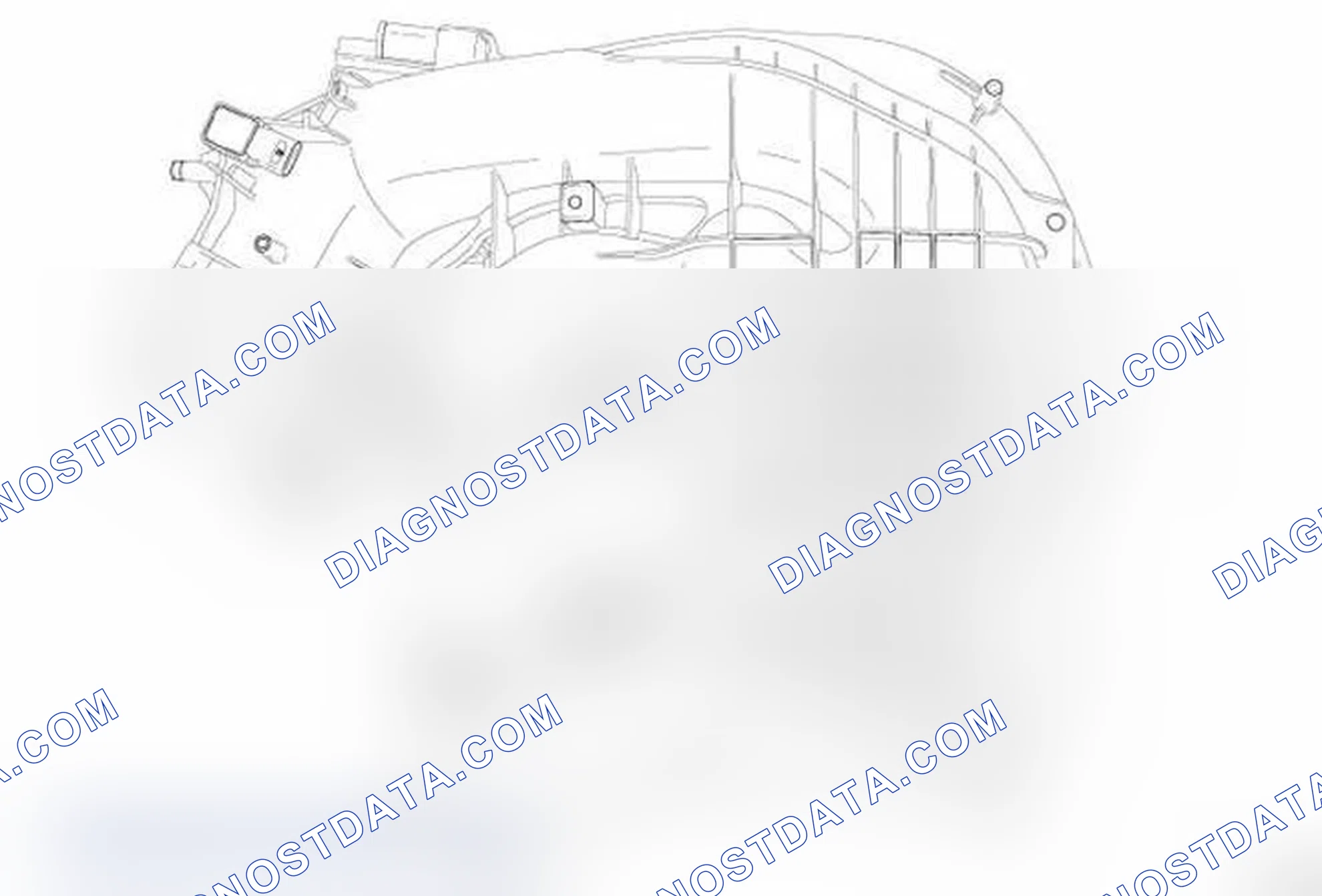 Scheme 389: UPPER INTAKE MANIFOLD