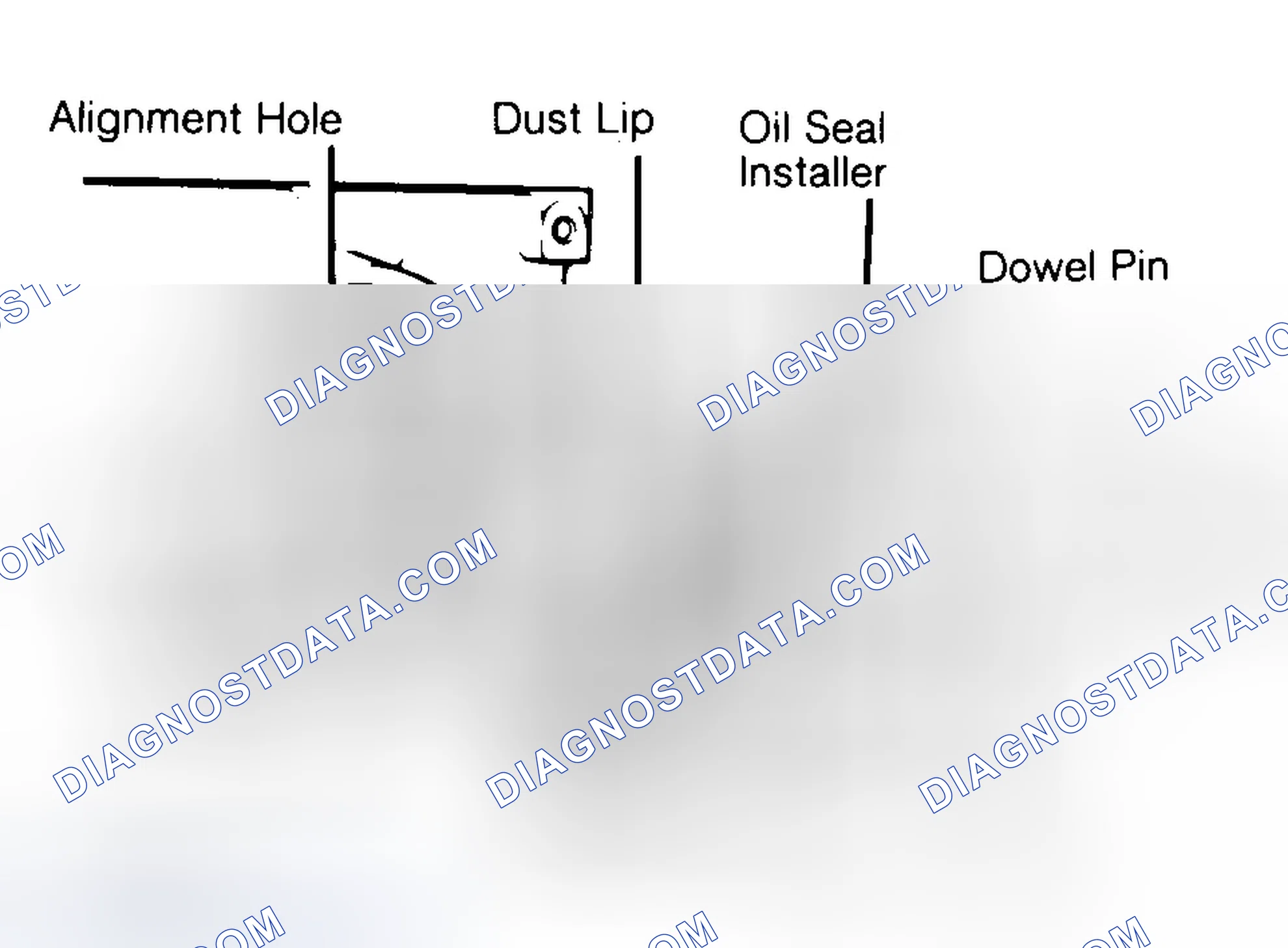 Scheme 10: Installing Typical One-Piece Oil Seal