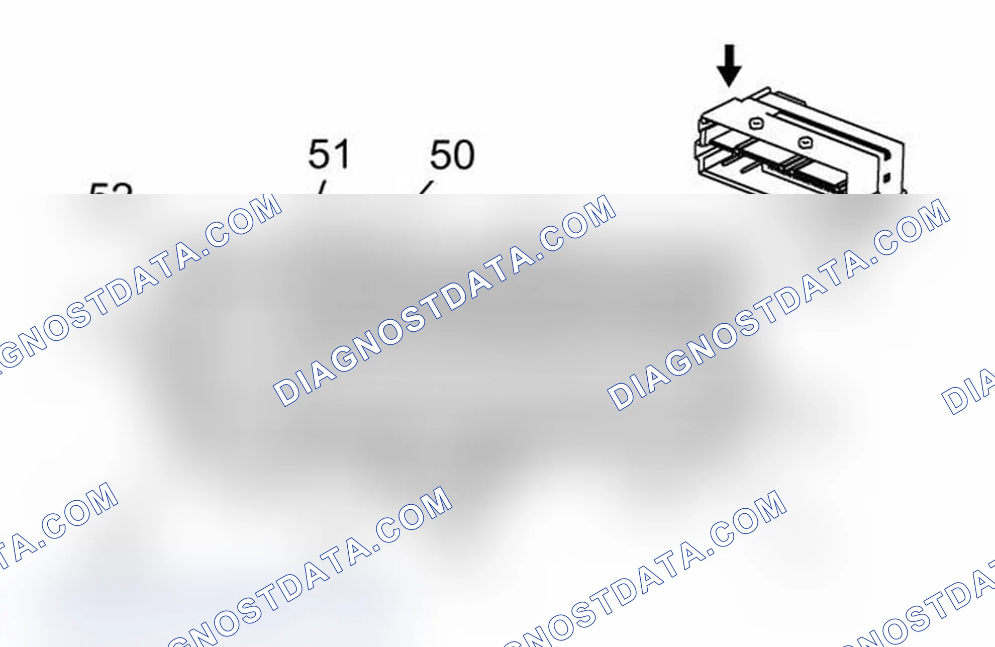 Scheme 242: X300 Floor Console Harness to Instrument Panel Harness