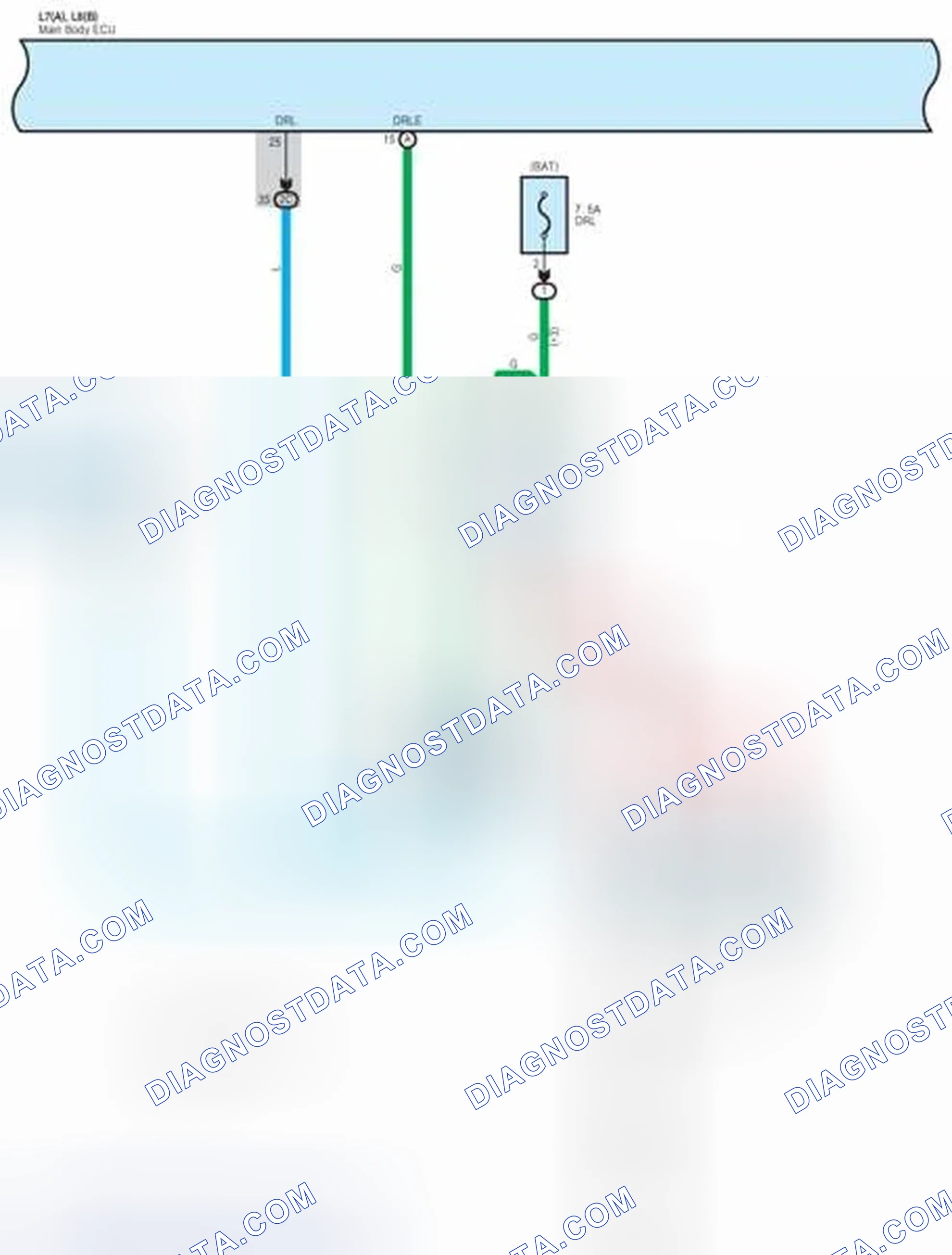 Scheme 620: Headlight System Wiring Diagram (4 Of 7)