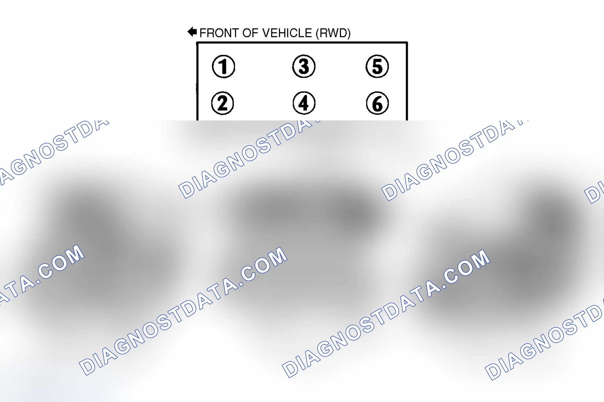 Scheme 1: Firing Order (3.1L & 3.4L)