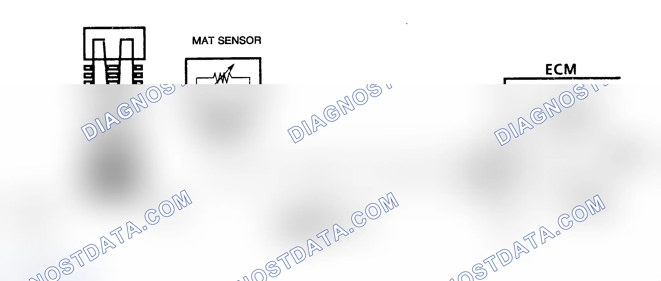 Scheme 16: Code 23 Schematic (4.3L) Intake Air Temperature Low