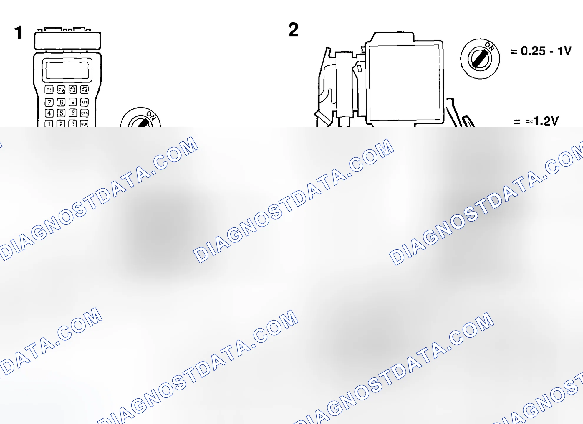 Scheme 66: Throttle Position Information Sent To The TCS And AF22 Control Modules