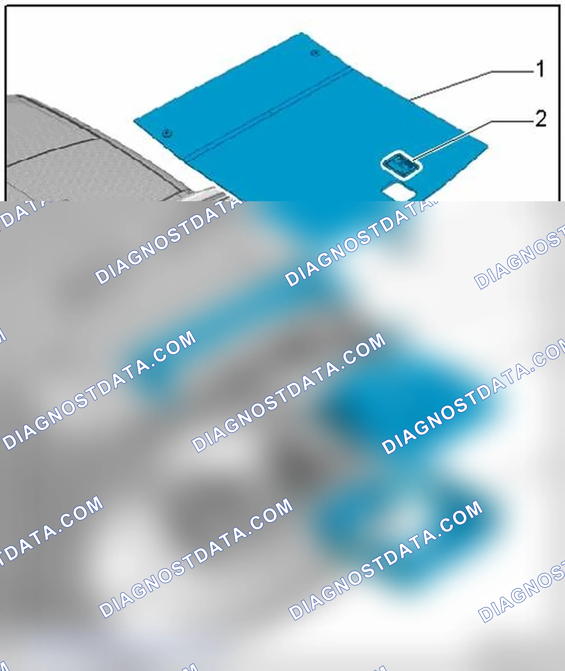 Scheme 15: LUGGAGE COMPARTMENT FLOOR MAT