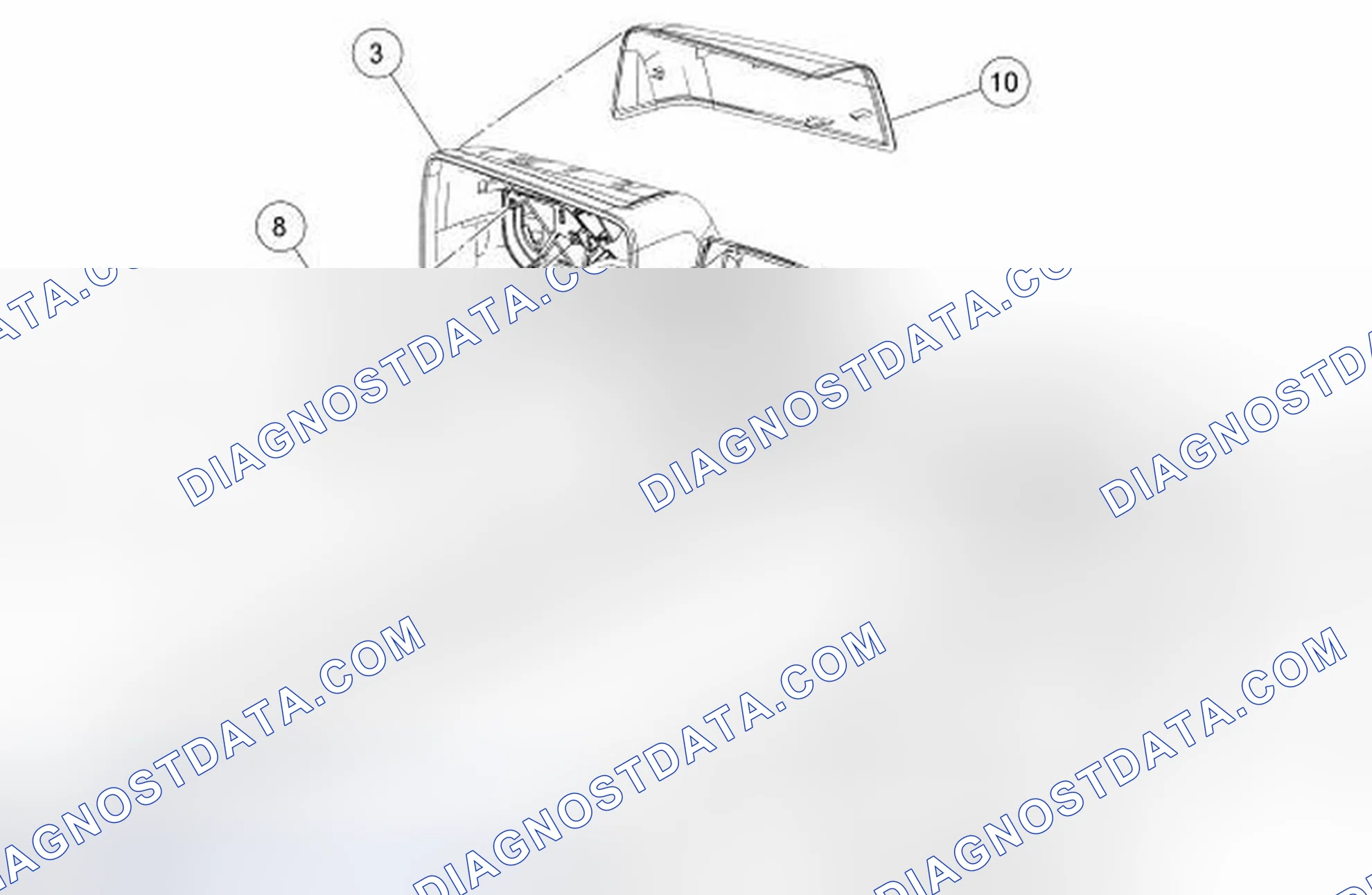 Scheme 24: Exterior Mirrors - Exploded View