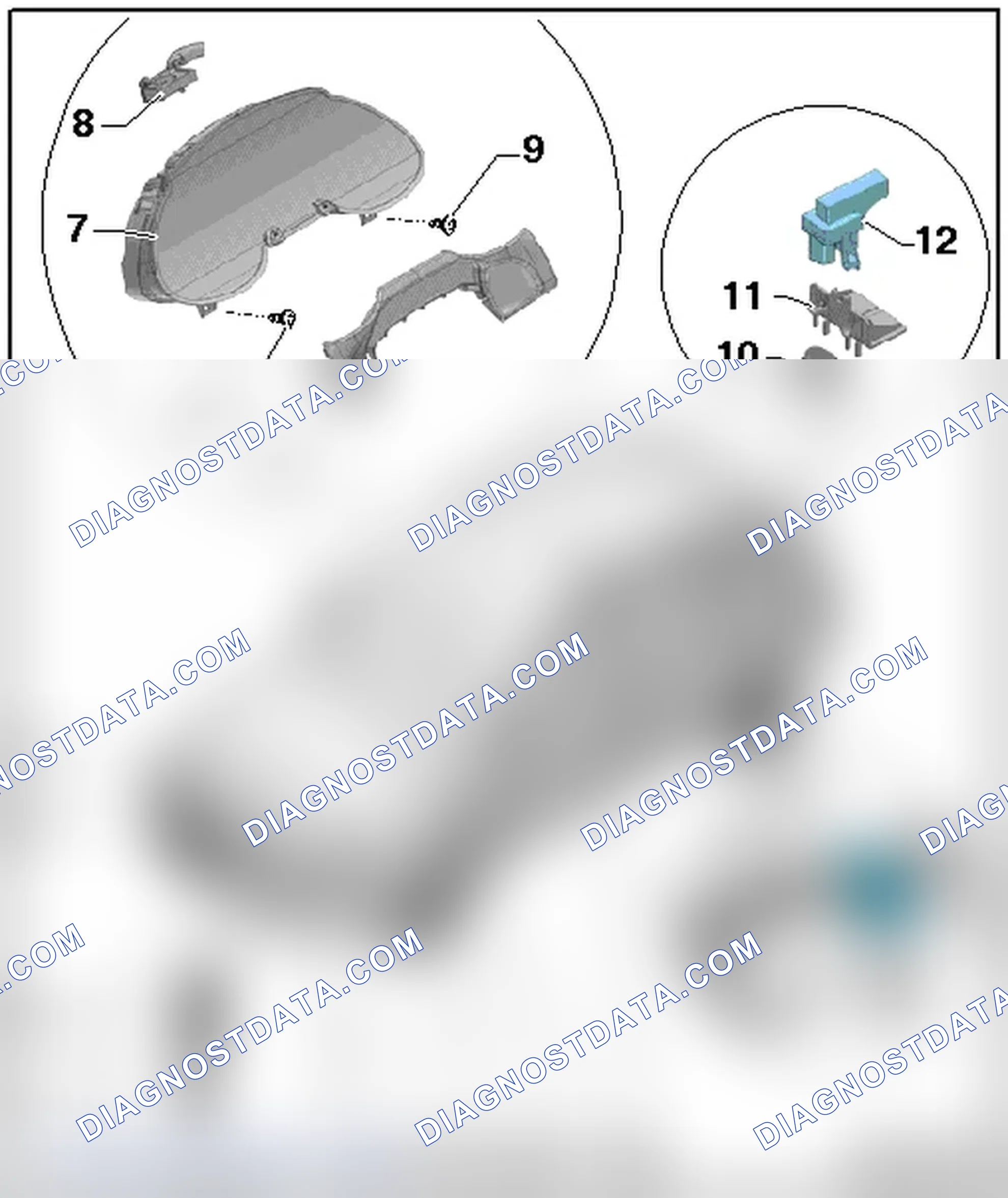 Scheme 1: INSTRUMENT CLUSTER CLOCK RECEIVER OVERVIEW