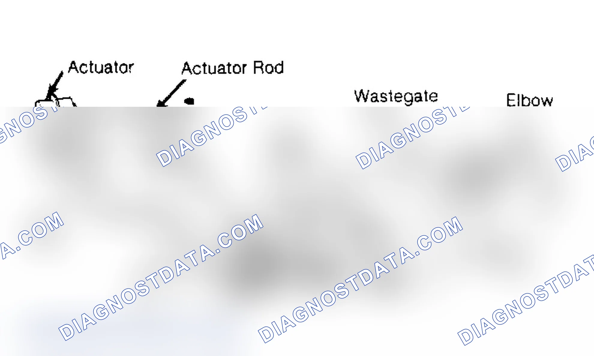 Scheme 12: Exploded View of 2.3L Turbocharger Assembly