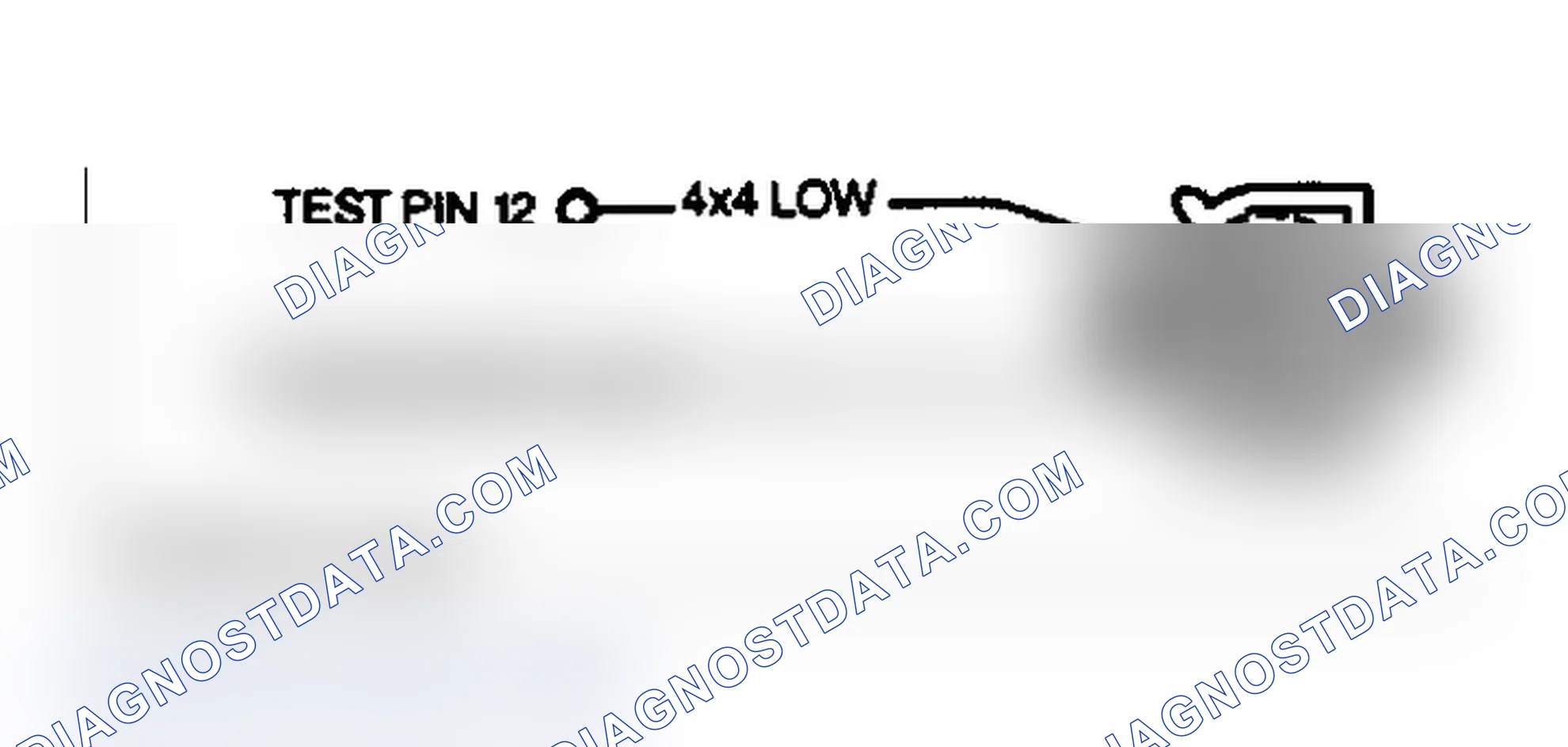 Scheme 95: 4WD LOW Circuit