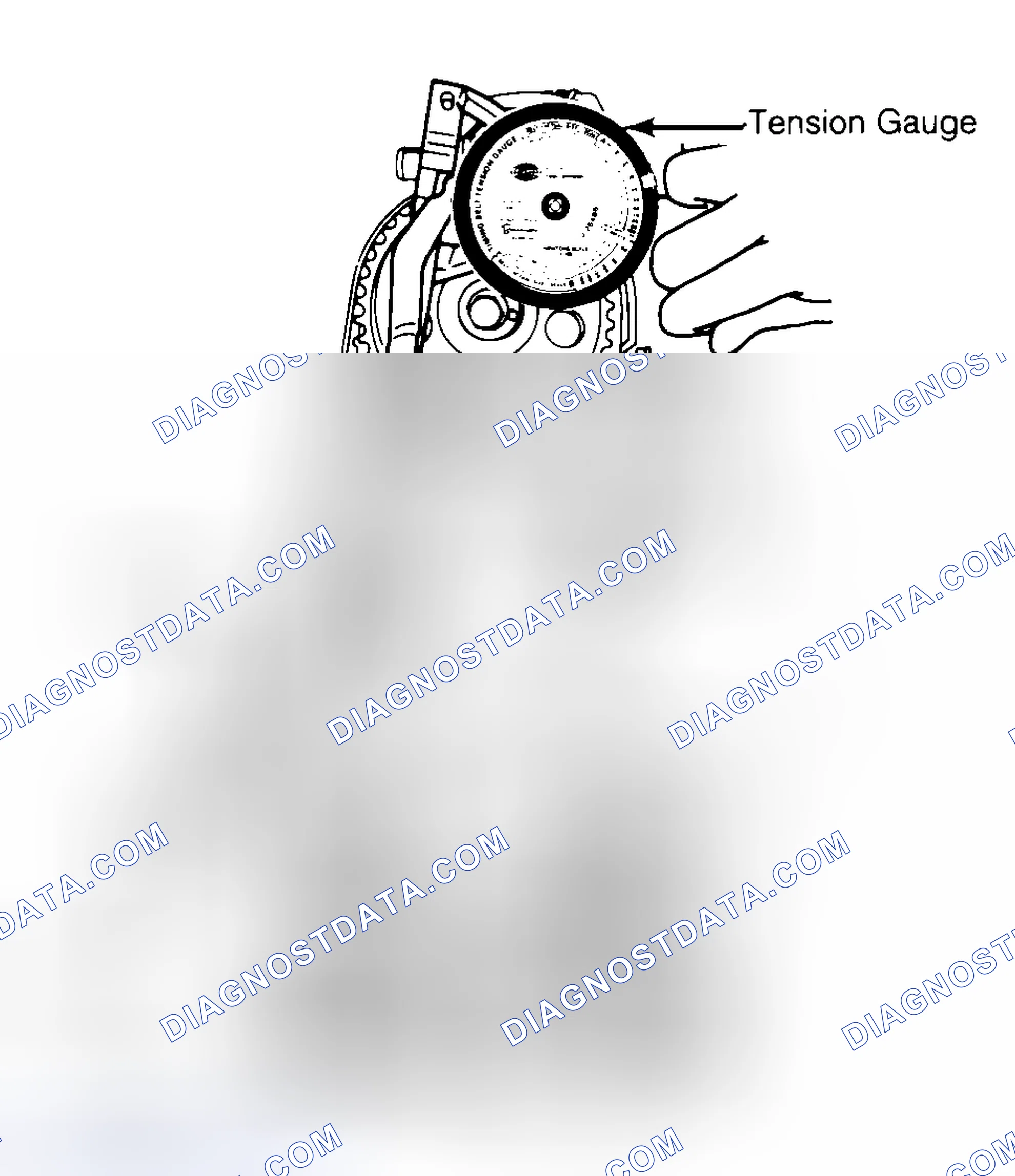 Scheme 3: Adjusting Typical Timing Belt Tension
