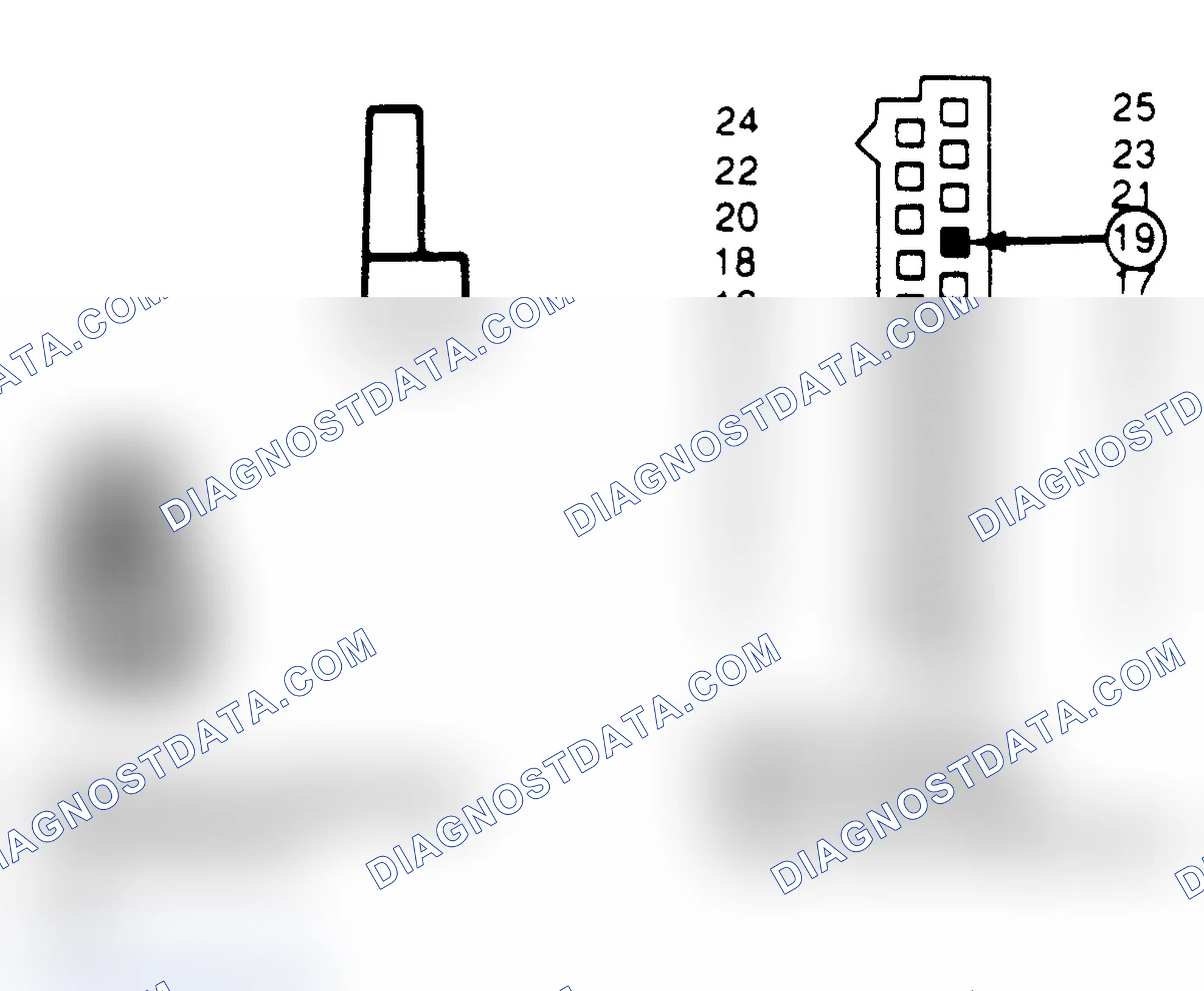 Scheme 152: Solenoid Assembly Connectors & Logic Module Red Connector View From Wire End