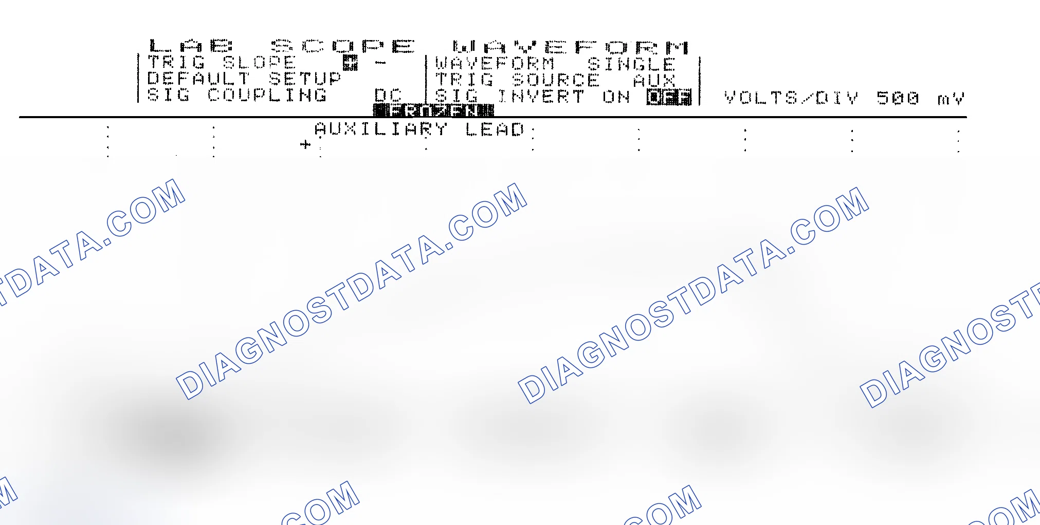 Scheme 14: Single Injector w/Excessive Current Flow - Current Pattern