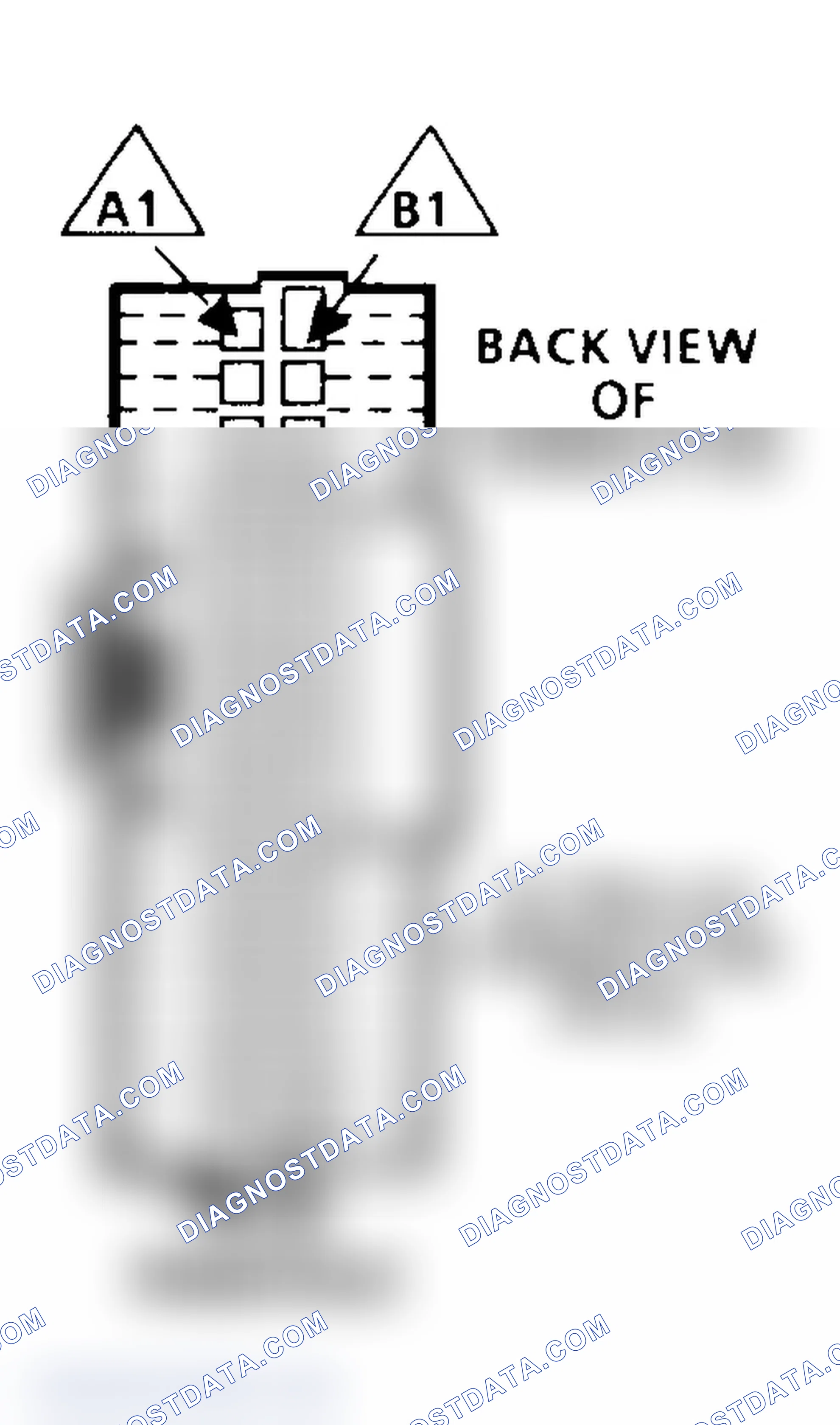 Scheme 12: PCM Terminal A-B Connector - Red (2 Of 4) ("C", "K" & "P" Series 4.3L, 5.7L & 7.4L With 4L80-E A/T)