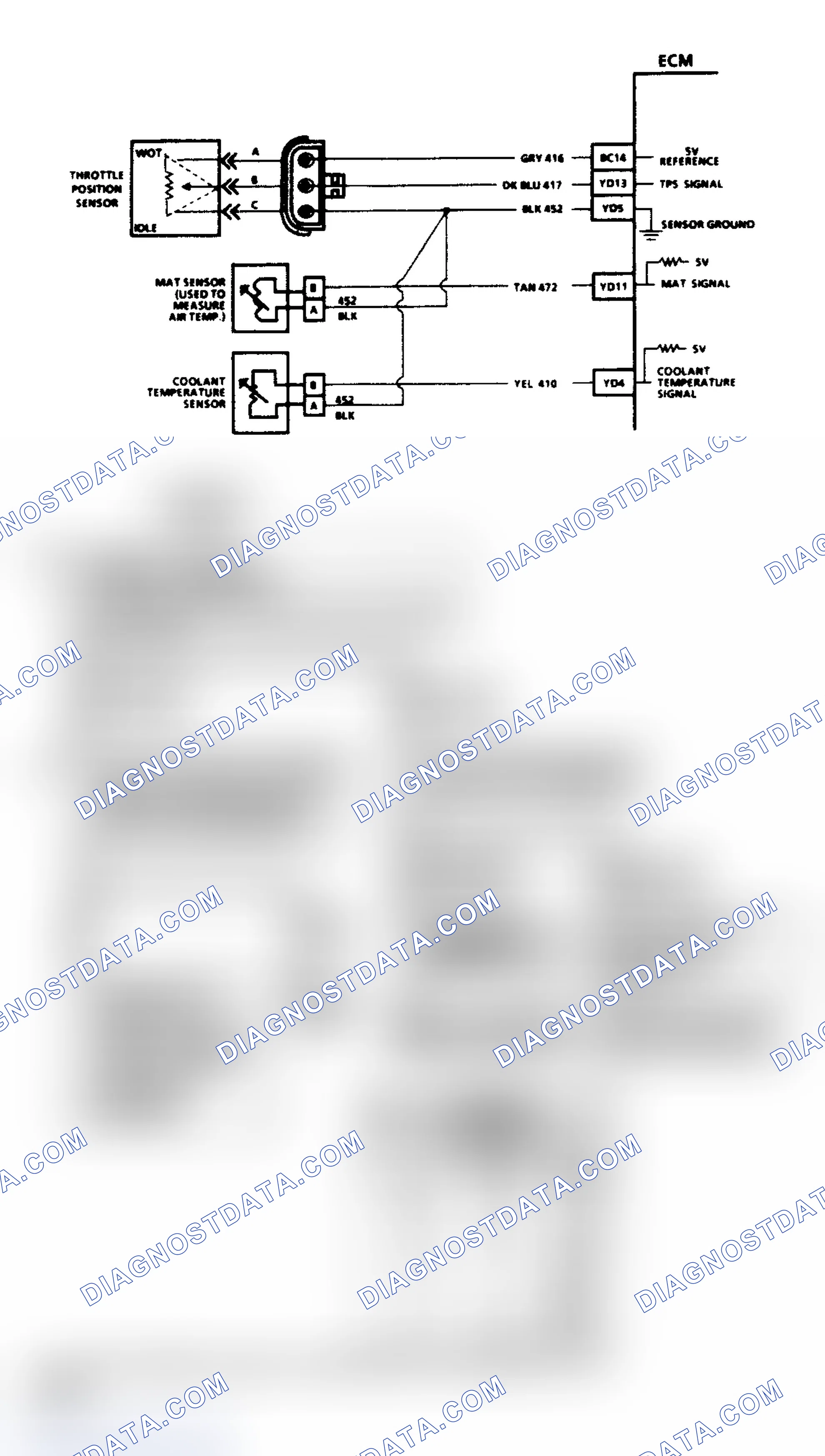 Scheme 548: Code 23, MAT Sensor Signal Voltage High