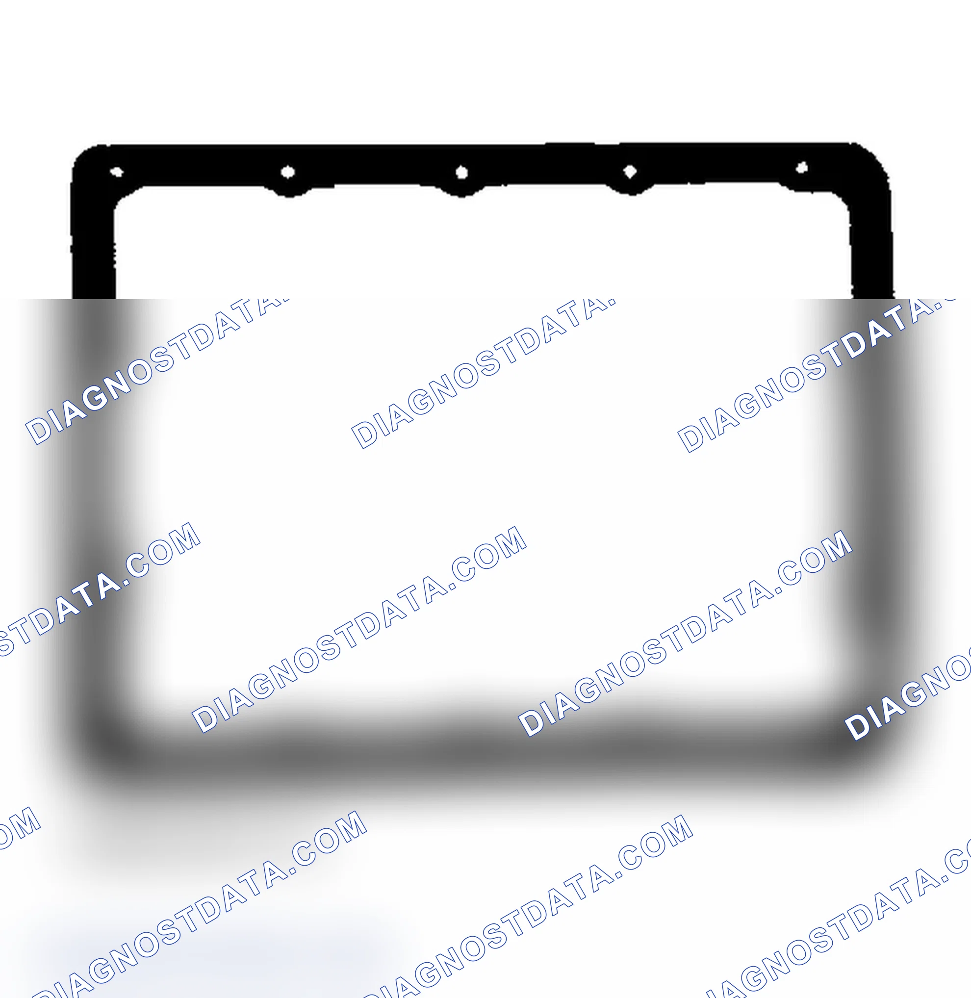 Scheme 1: OIL PAN GASKET