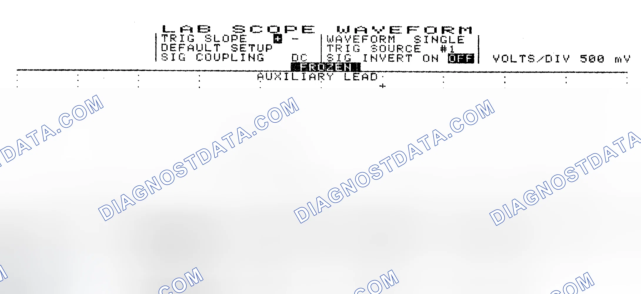 Scheme 10: Single Injector w/Excessive Current Flow - Current Pattern