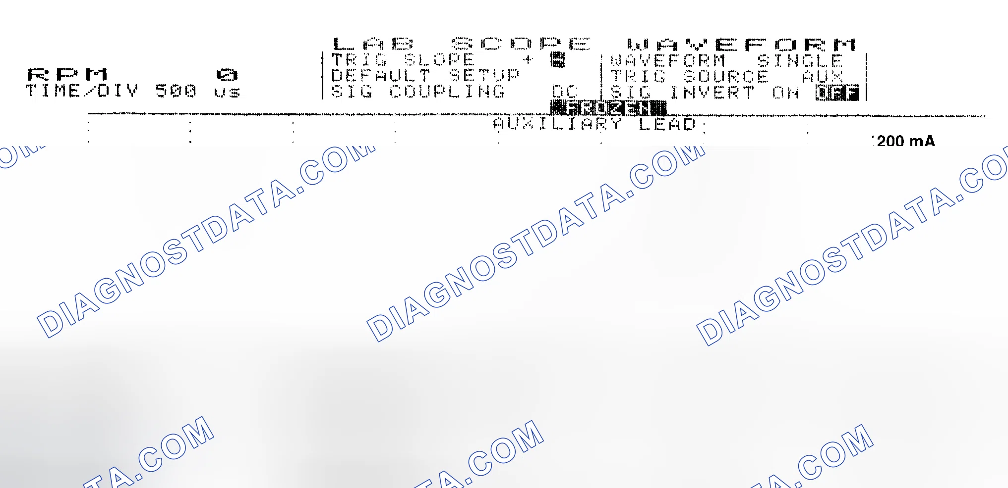 Scheme 17: Single Injector w/Normal Current Flow - Current Pattern