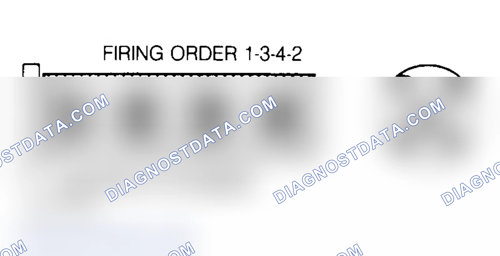 Scheme 2: Firing Order & Dist. Rotation (Amigo, P/U & Rodeo 4-Cyl)