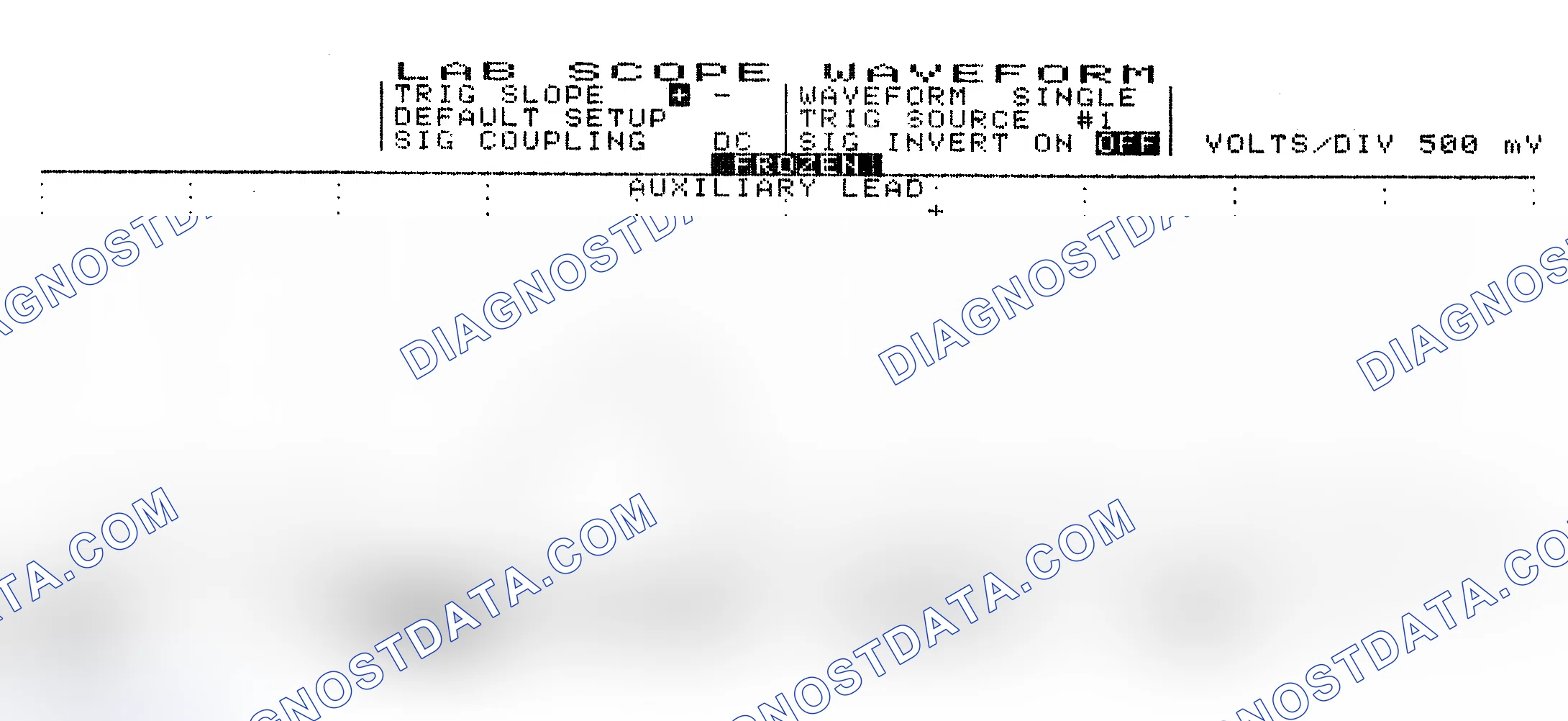 Scheme 10: Single Injector w/Excessive Current Flow - Current Pattern
