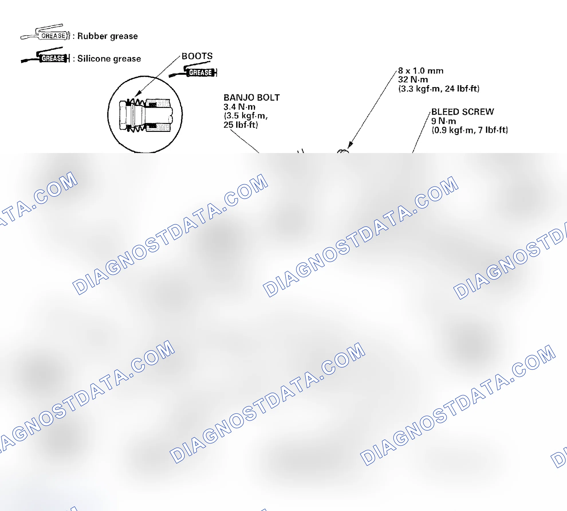 Scheme 37: Brake Hose & Lines Inspection (Rear Brakes)