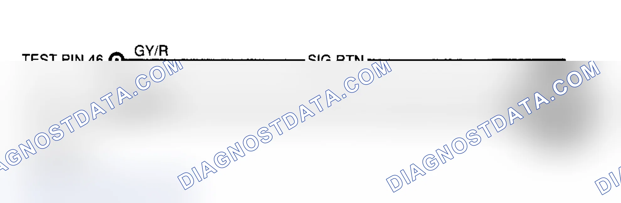 Scheme 57: AODE Connector Terminal Sensor Circuit ID (Bronco)