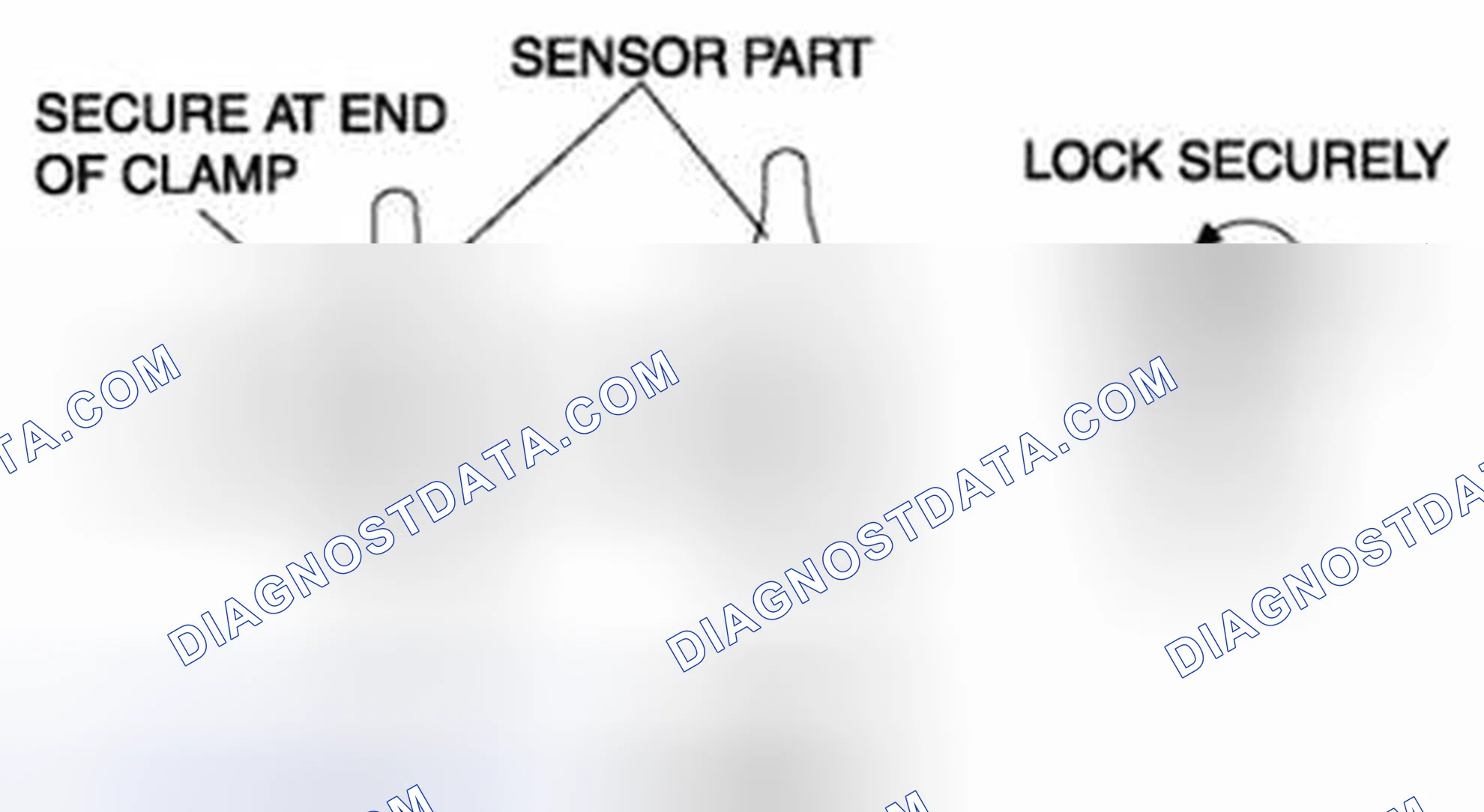 Scheme 31: Sensor Clamp Assembly Note