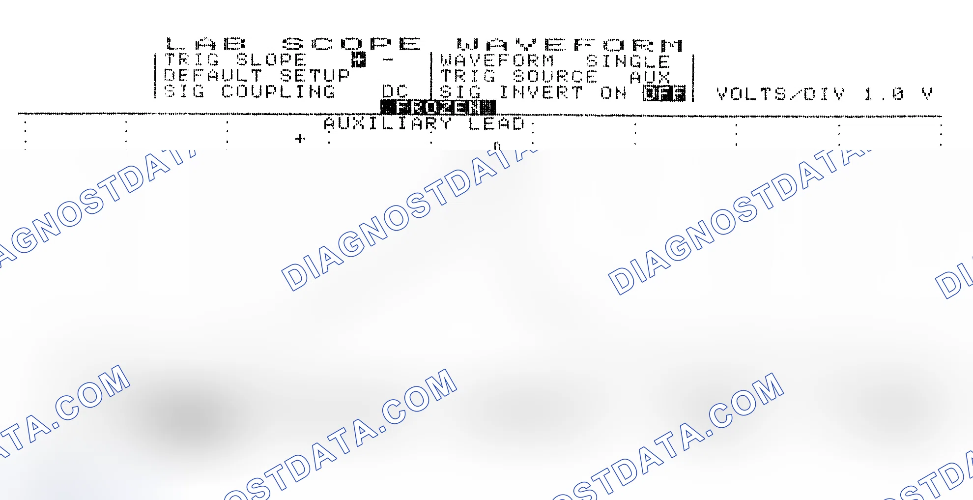 Scheme 19: Single Injector w/Excessive Current Flow - Current Pattern