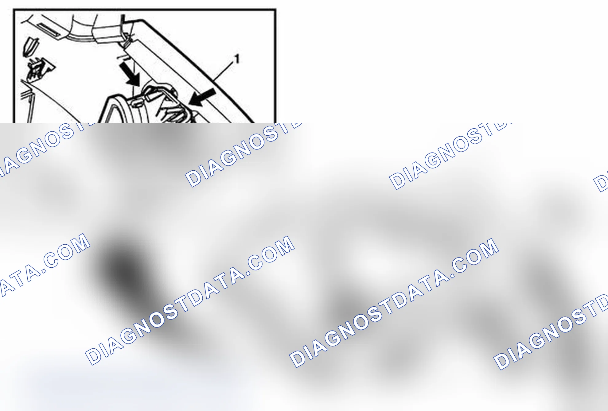 Scheme 42: Side Window Defogger Outlet Grille Replacement - Left Side