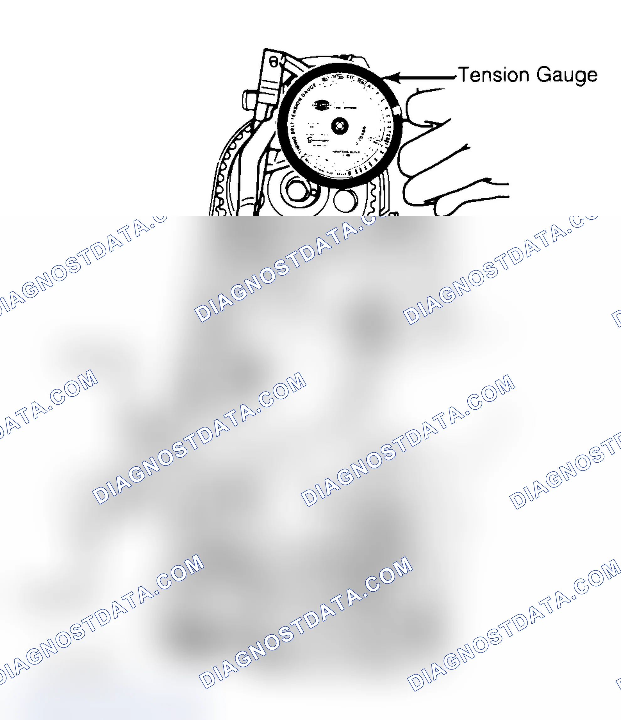 Scheme 3: Adjusting Typical Timing Belt Tension