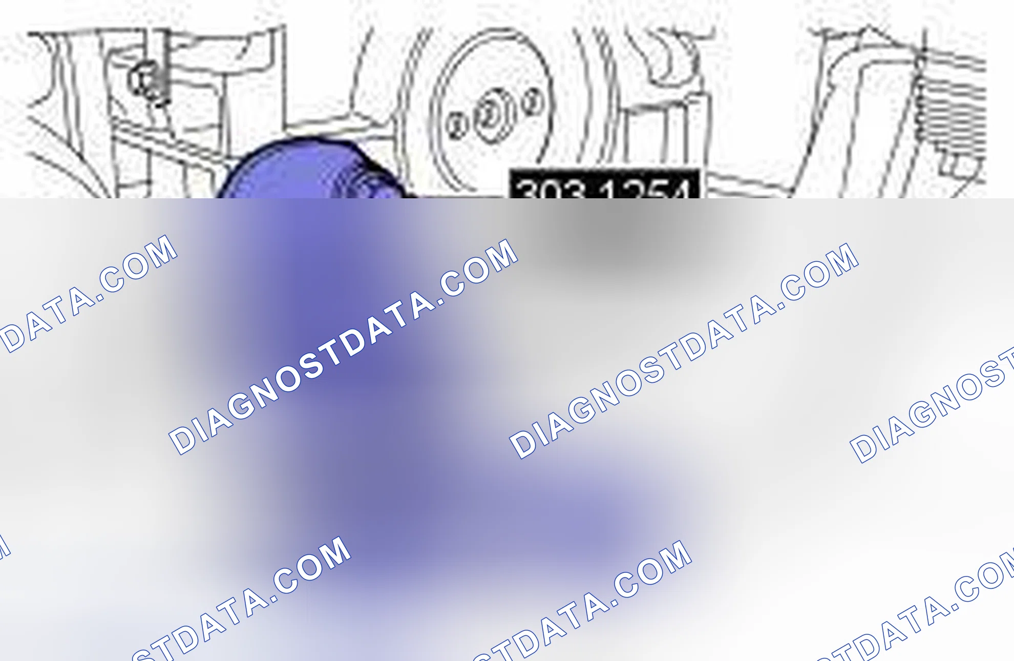 Scheme 64: ENGINE MOUNT RH
