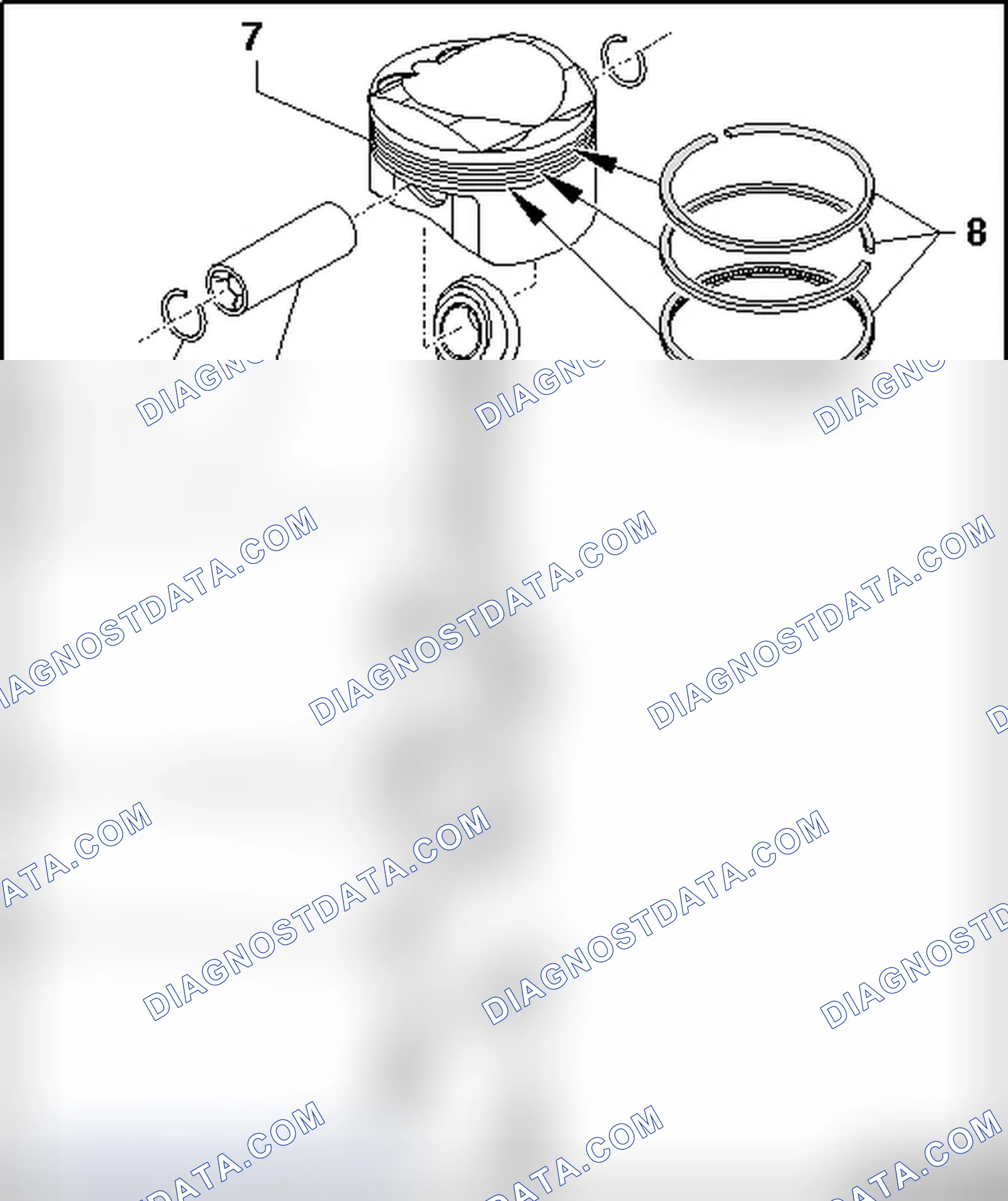 Scheme 10: PISTONS AND CONNECTING ROD OVERVIEW