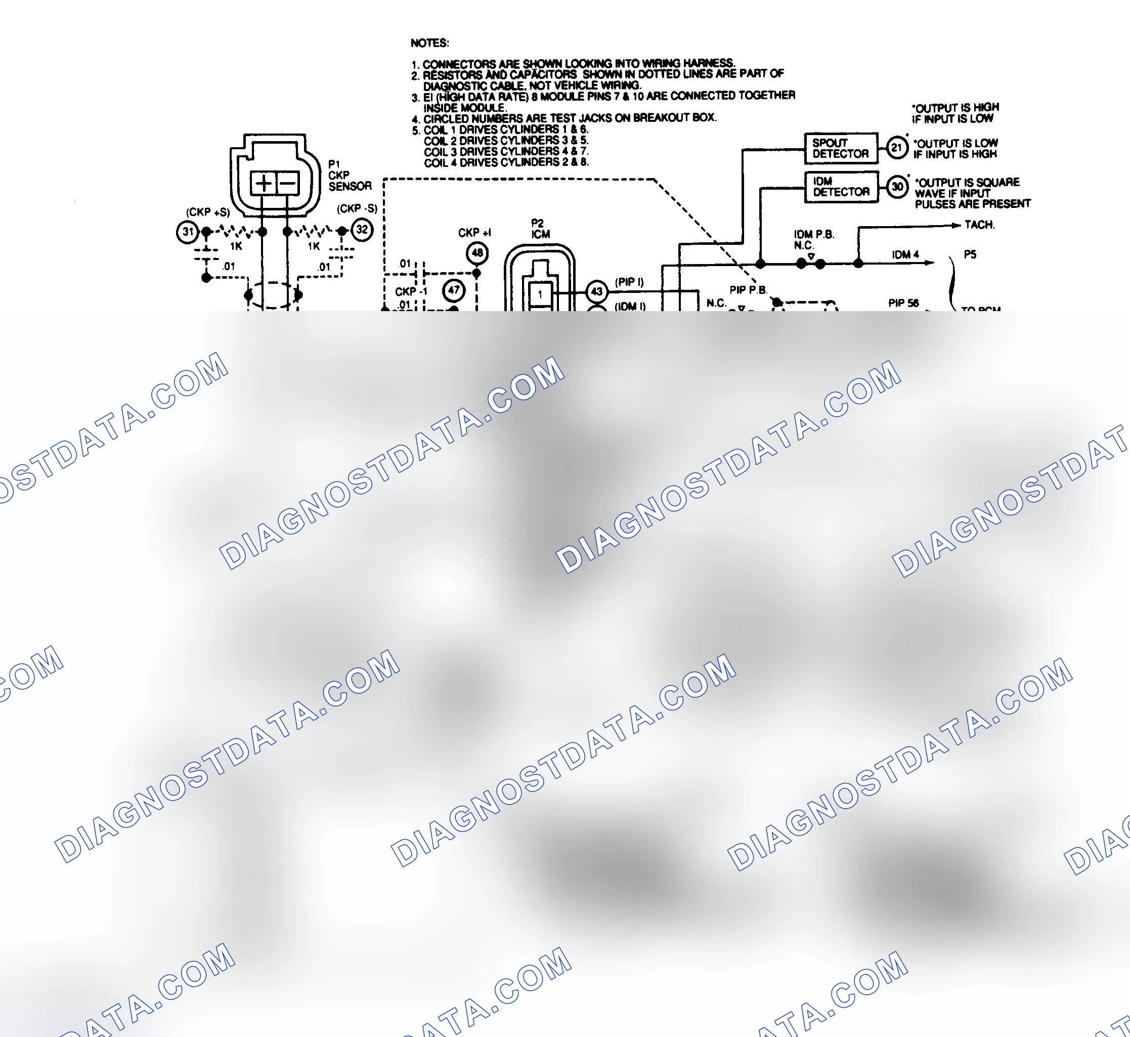 Scheme 201: EI Wiring Diagram (4.6L)