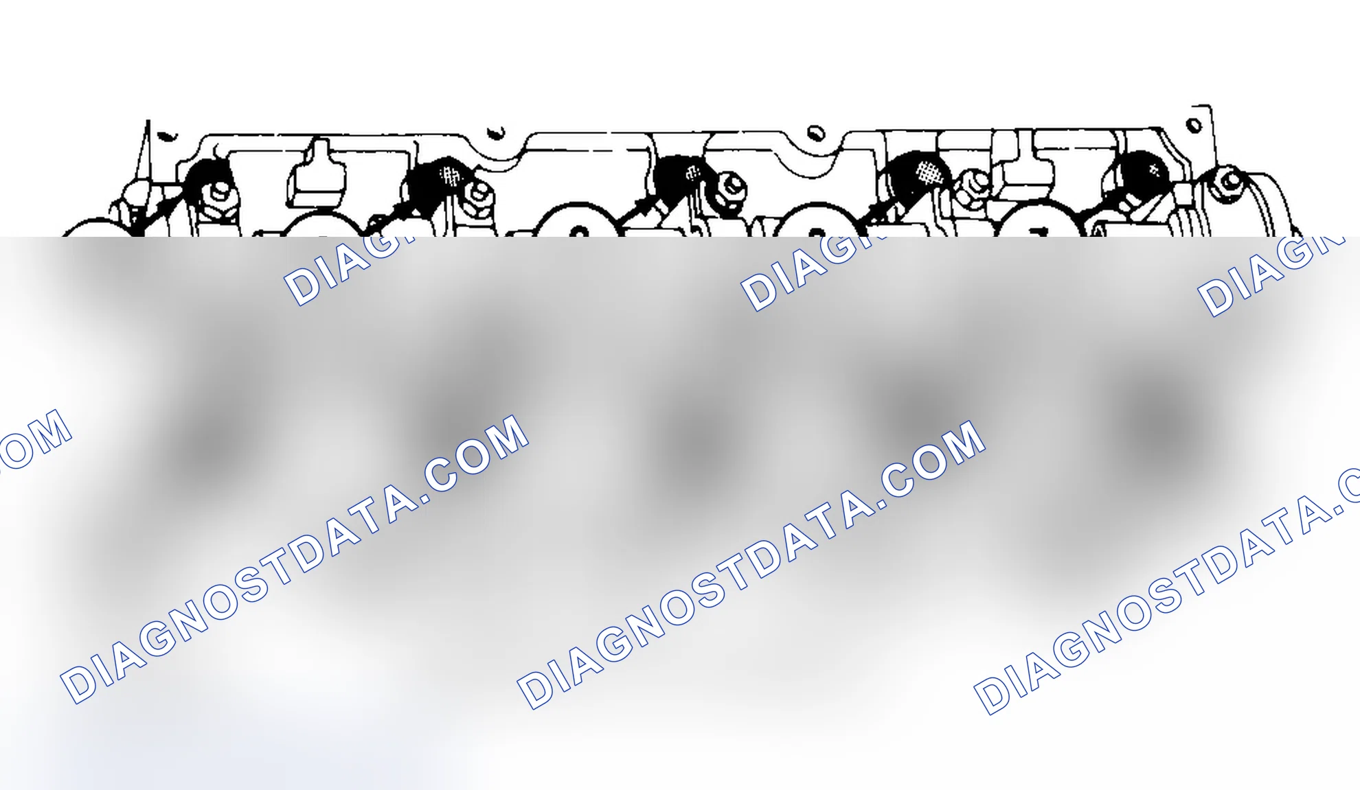 Scheme 3: Typical Cylinder Head Tightening or Loosening Sequence