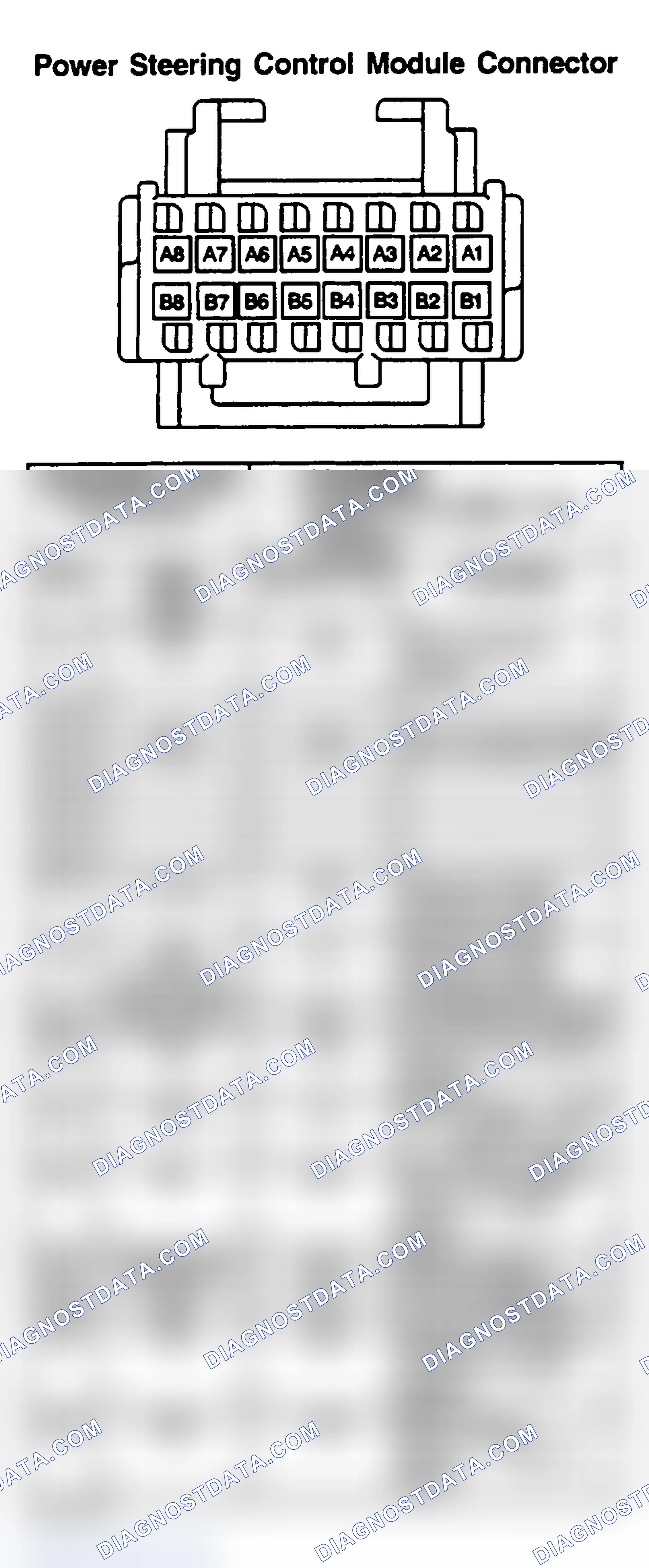 Scheme 223: POWER STEERING CONTROL MODULE