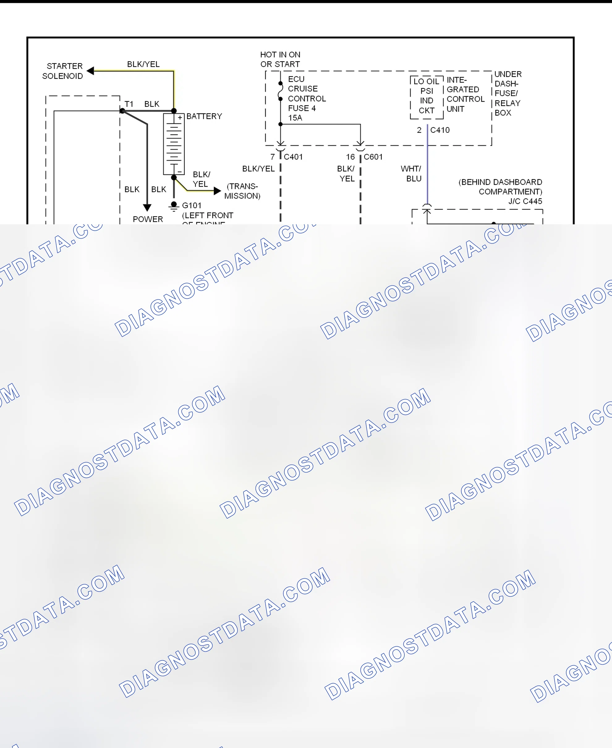 Scheme 4: Charging System Wiring Diagram (Odyssey & Oasis)