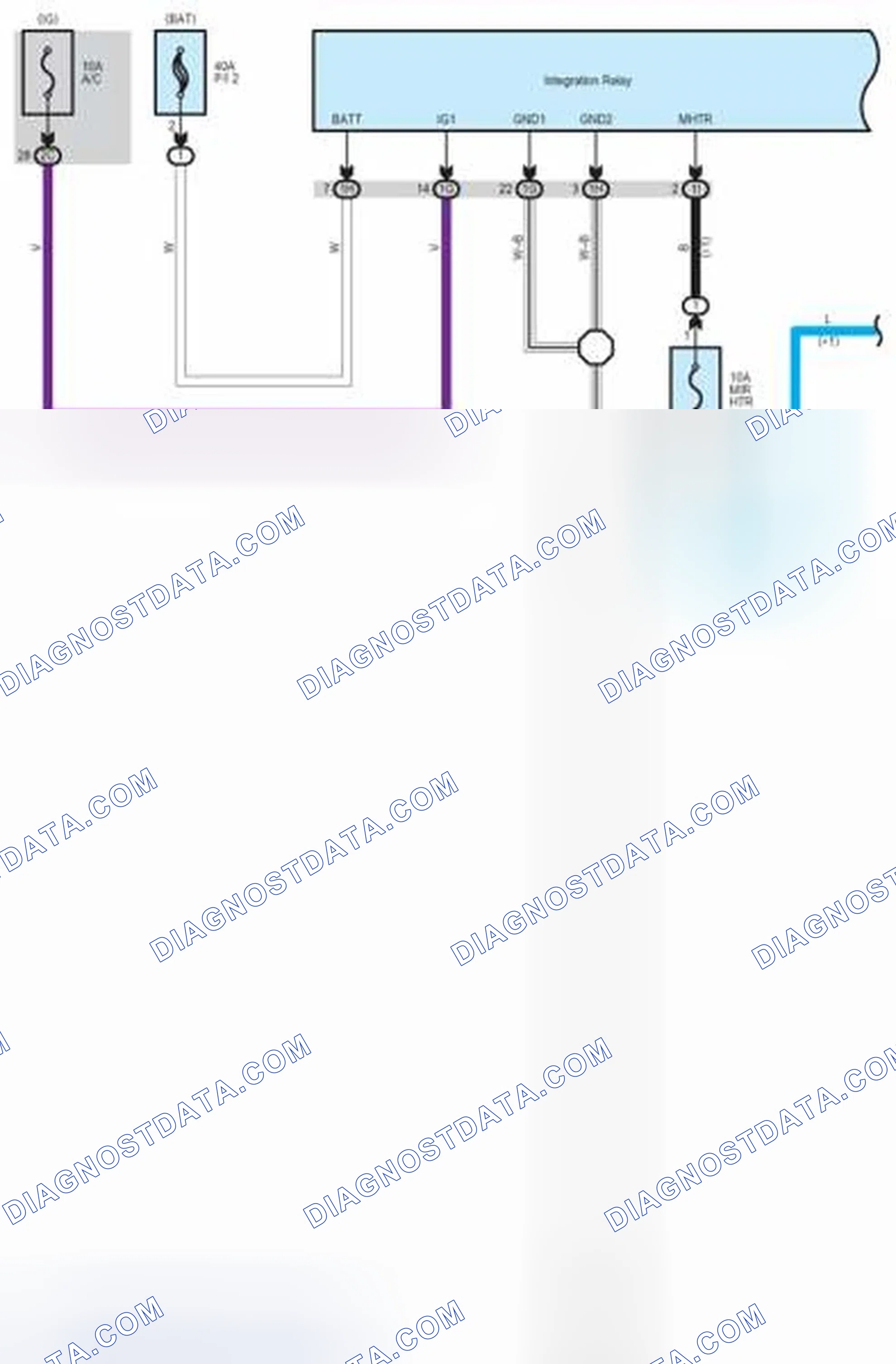 Scheme 361: Rear Window Defogger and Mirror Heater