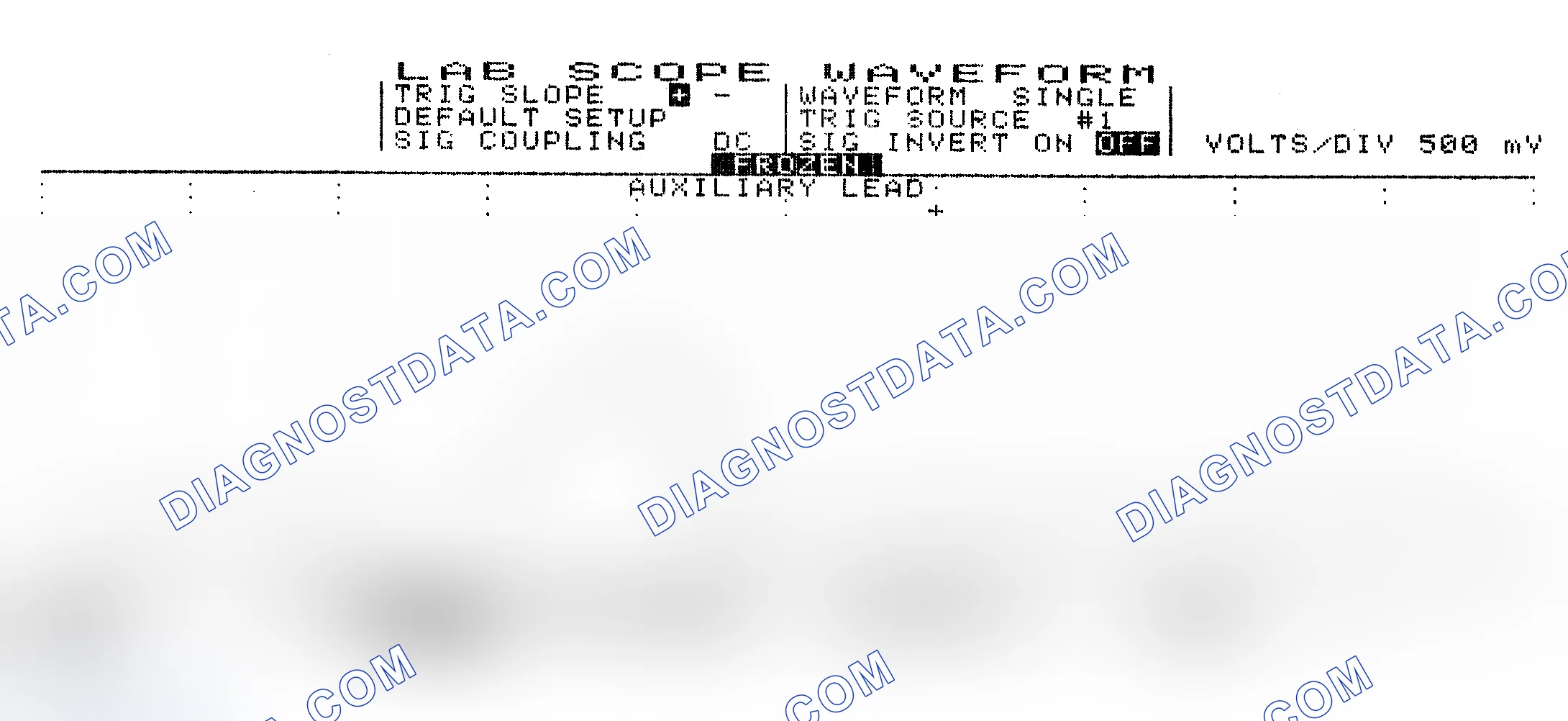 Scheme 10: Single Injector w/Excessive Current Flow - Current Pattern